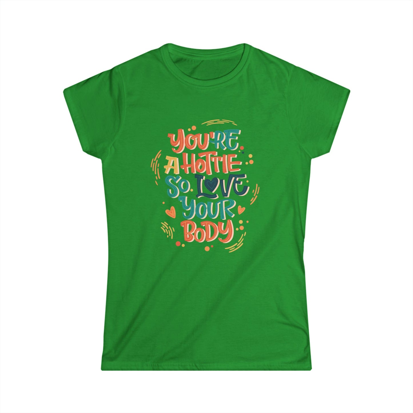 Empowering Women's Tee, Body Positive T-Shirt, Cute Motivational Shirt, Gift for Her, Comfortable Fashion Top