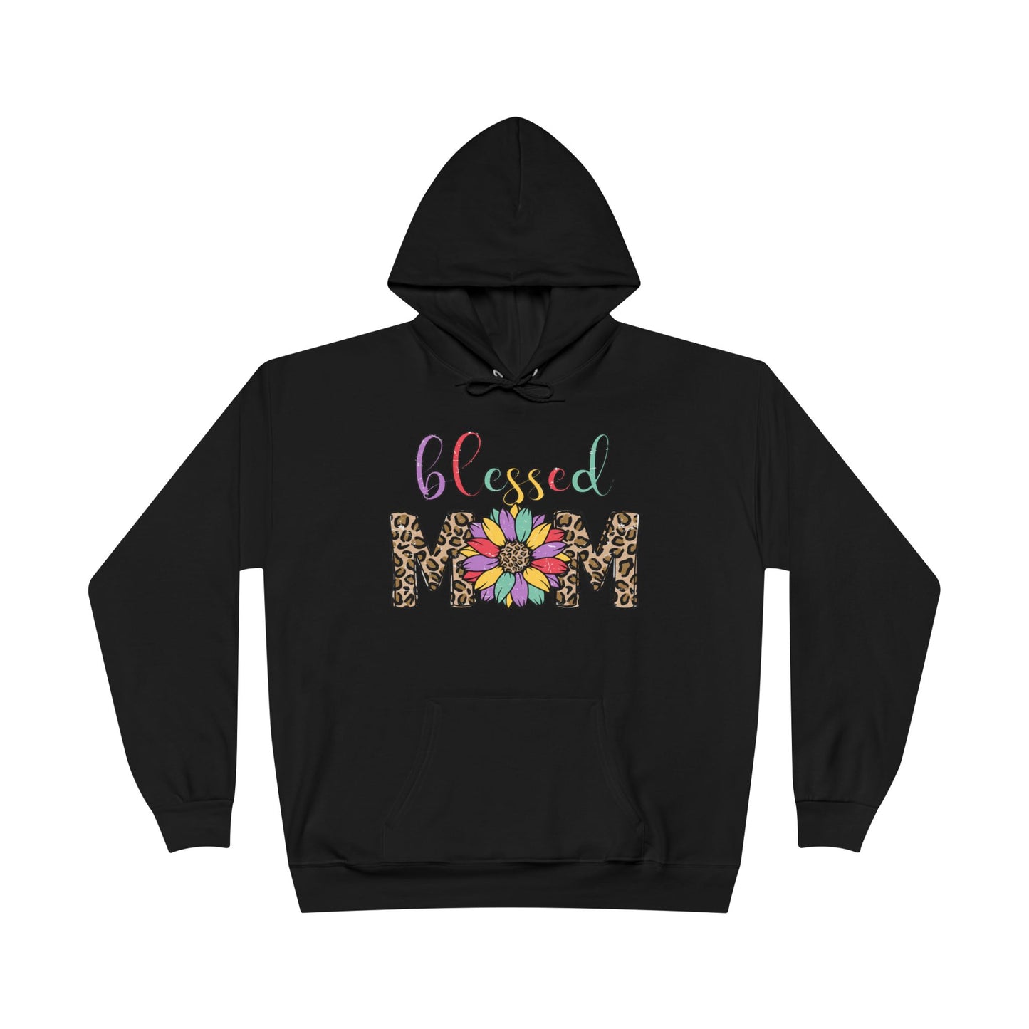 Blessed Mom Eco-Friendly Pullover Hoodie
