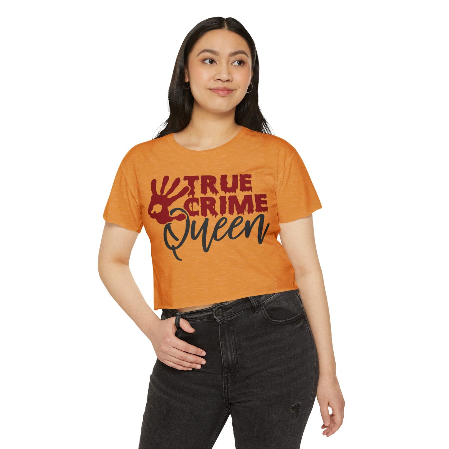 Cropped Festival T-Shirt: True Crime