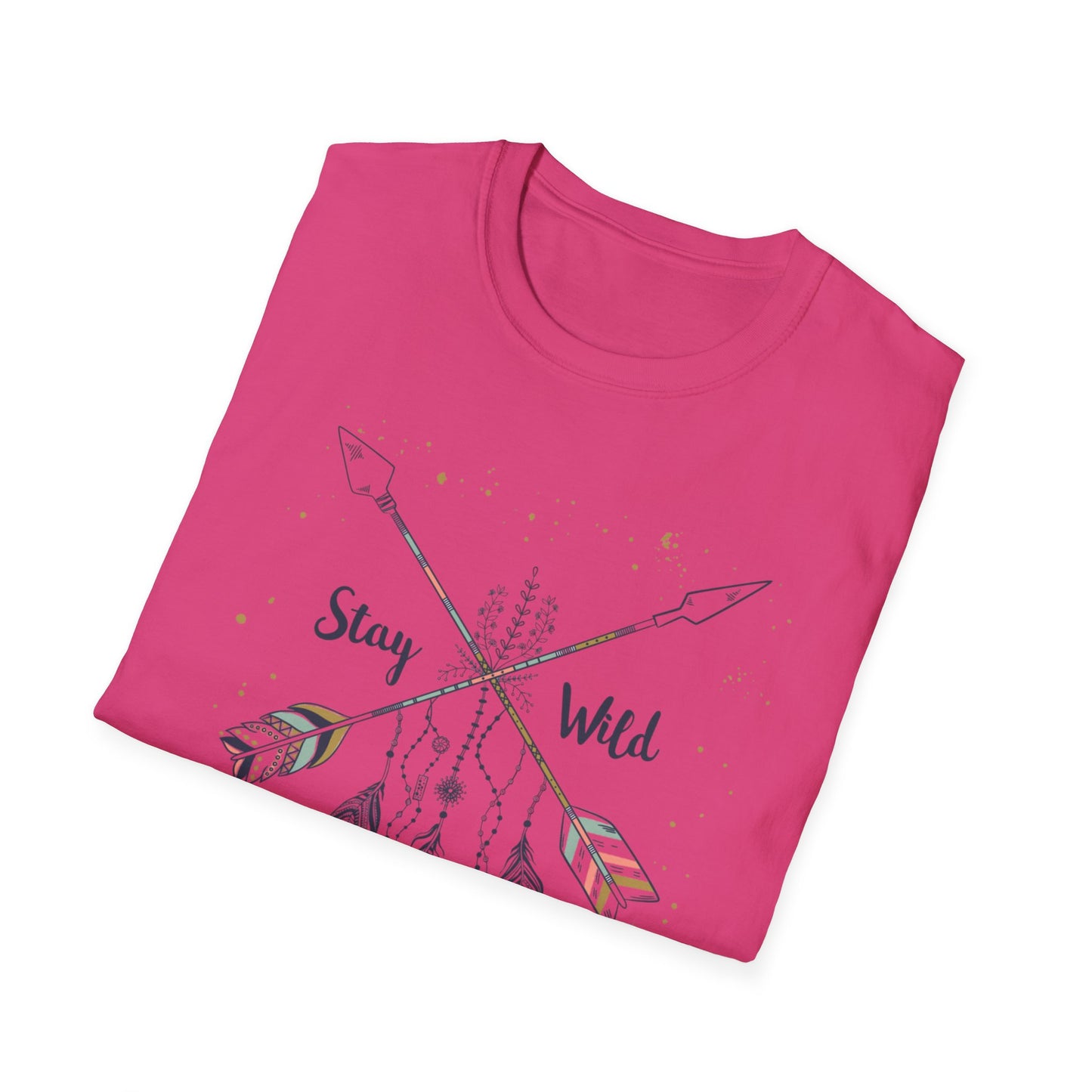 Stay Wild Unisex Softstyle T-Shirt - Adventure & Freedom Vibe