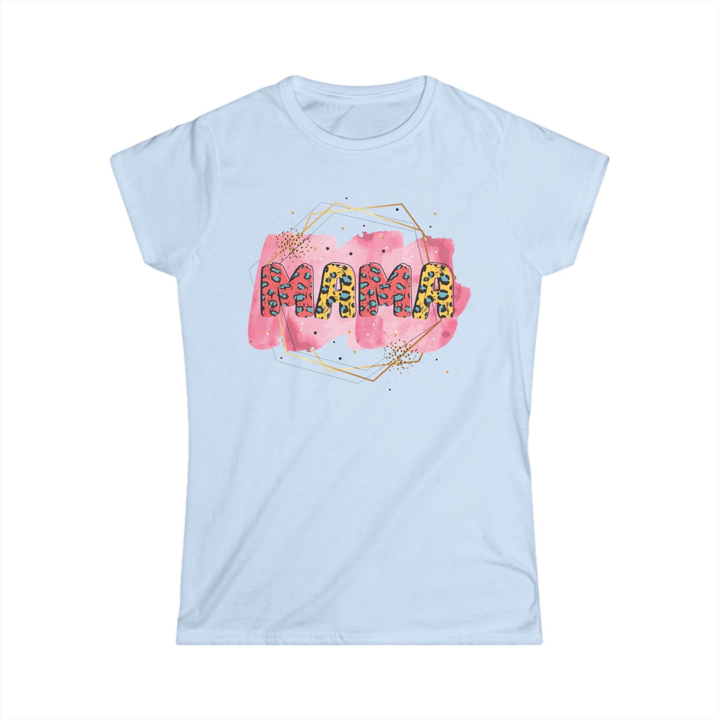 Mama Graphic Women's Softstyle Tee - Casual Comfort for Moms