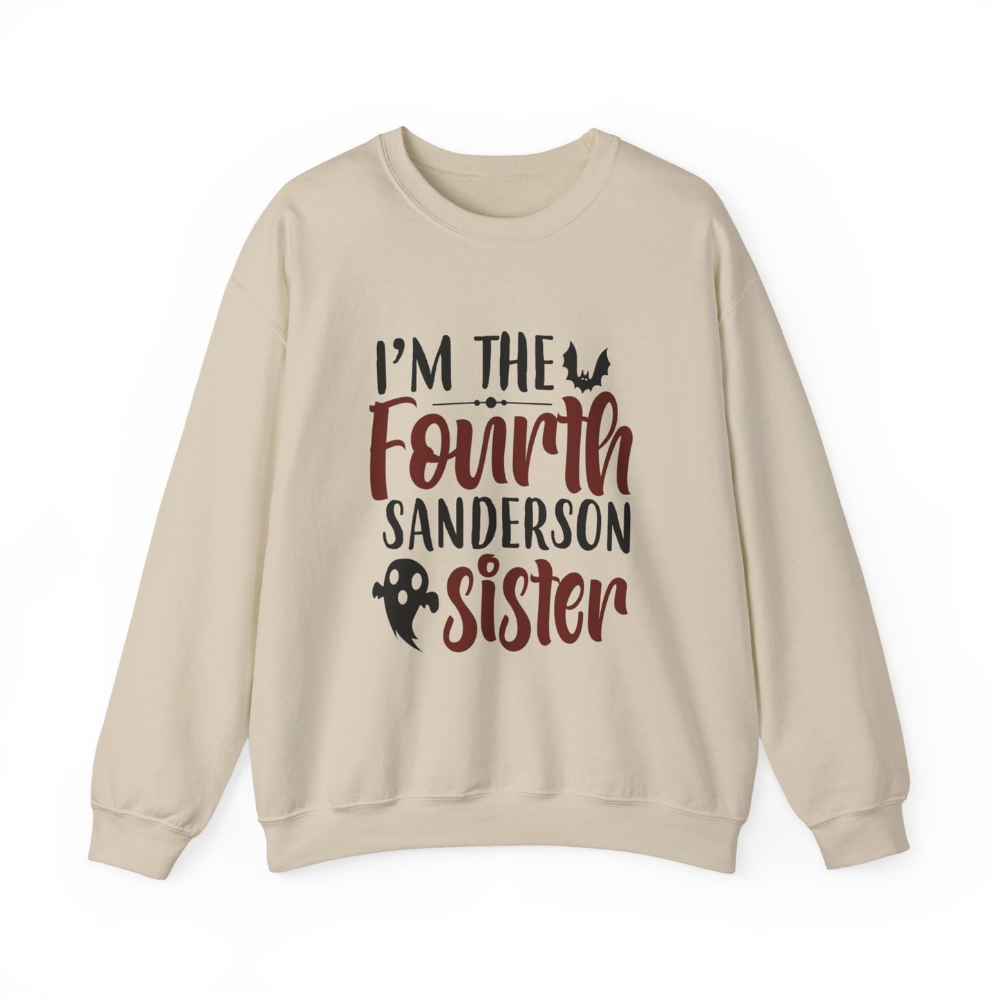 Spooky Sister Sweatshirt, Cozy Halloween Crewneck, Sanderson Sisters Gift, Unisex Fall Fashion, Cute Family Sweatshirt