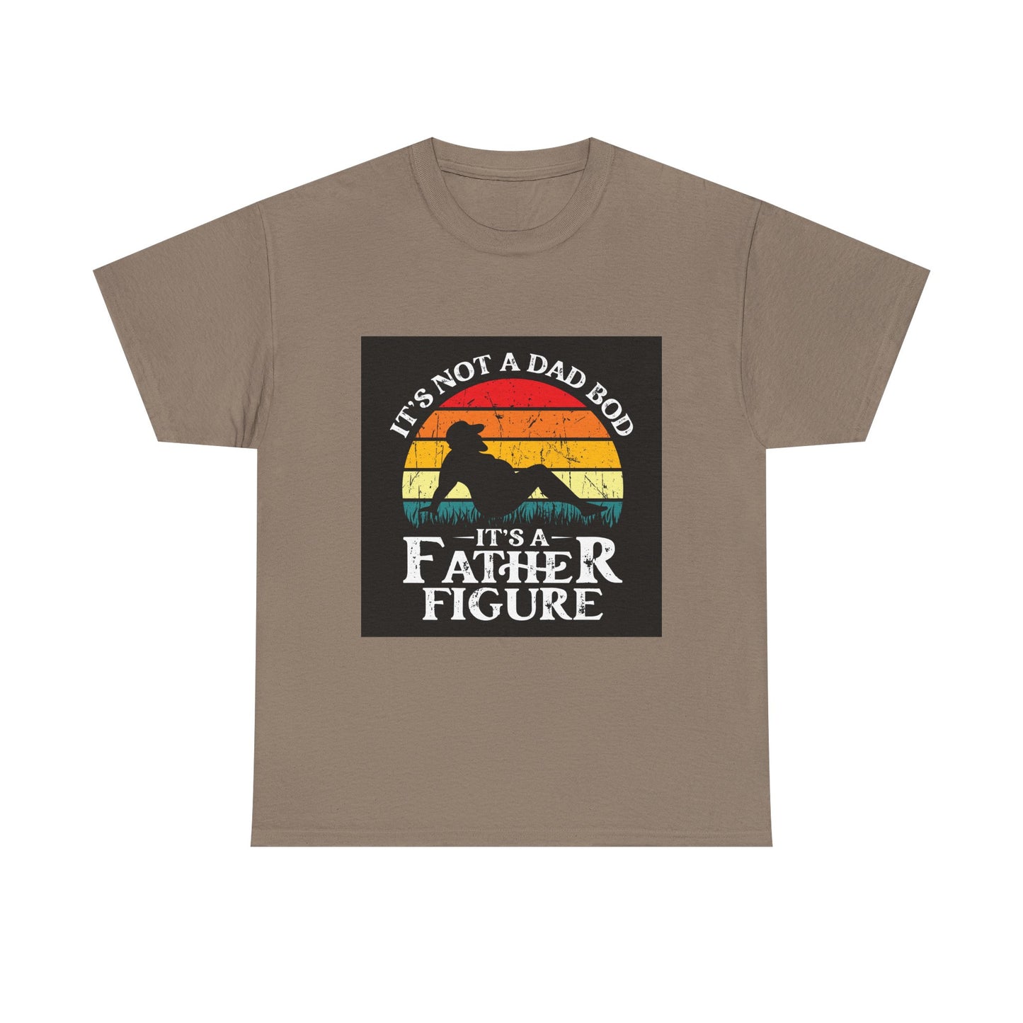 Father Figure Unisex Heavy Cotton Tee - Perfect Gift for Dads, Celebrating Fatherhood