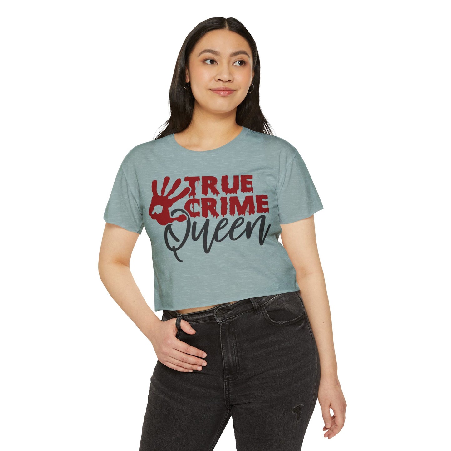 Cropped Festival T-Shirt: True Crime