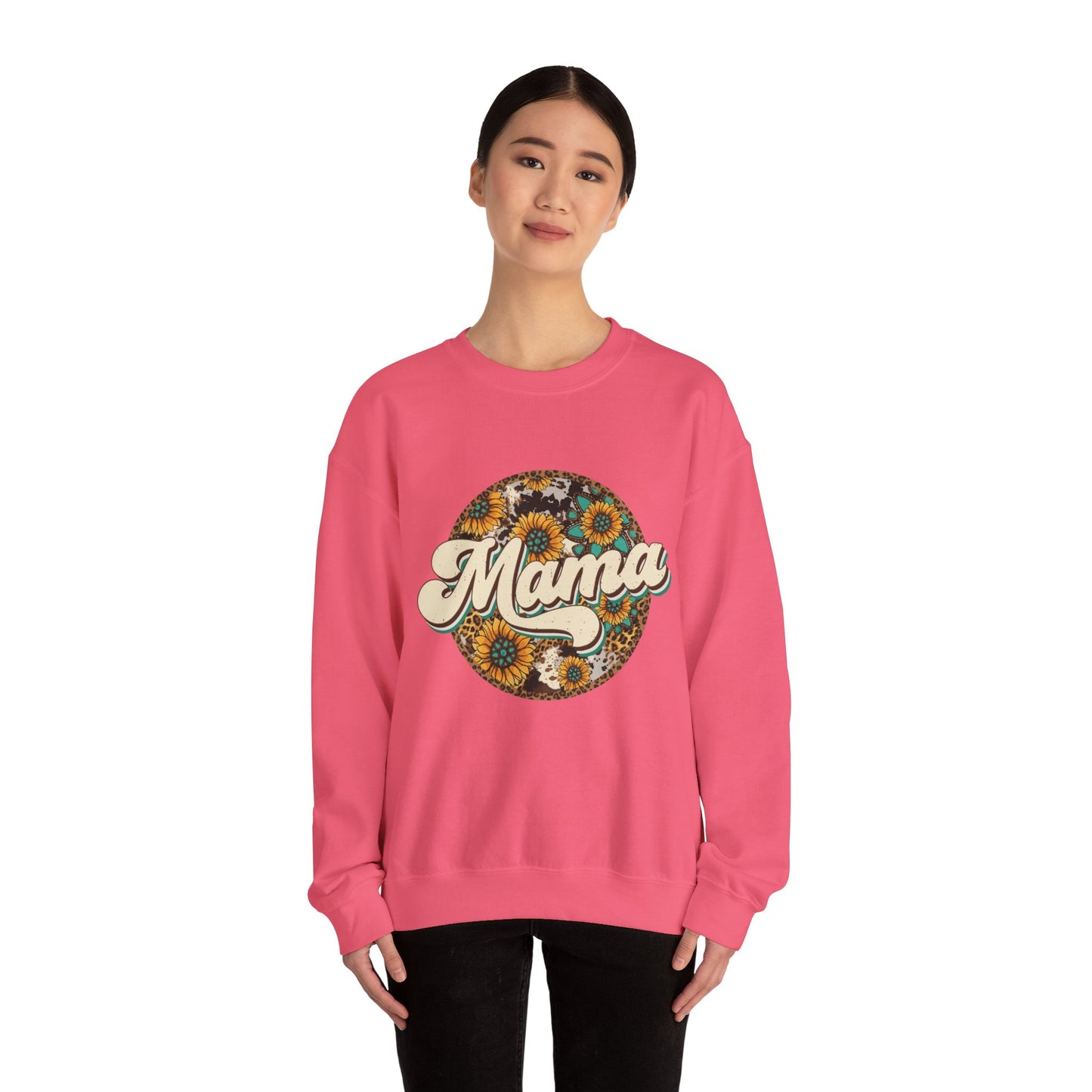 Boho Mama Sweatshirt - Unisex Heavy Blend™ Crewneck