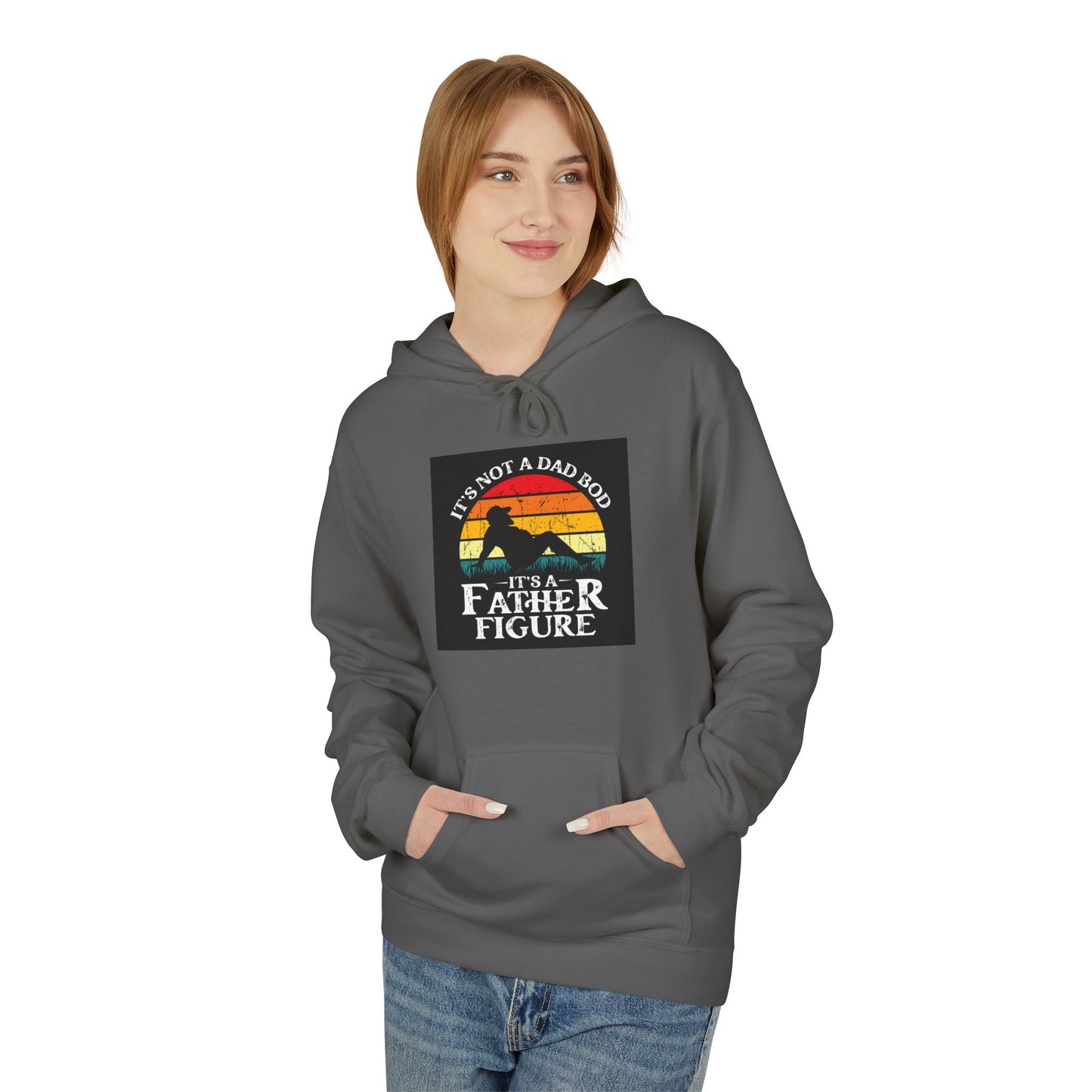 Father Figure Retro Hoodie - Perfect Gift for Dads
