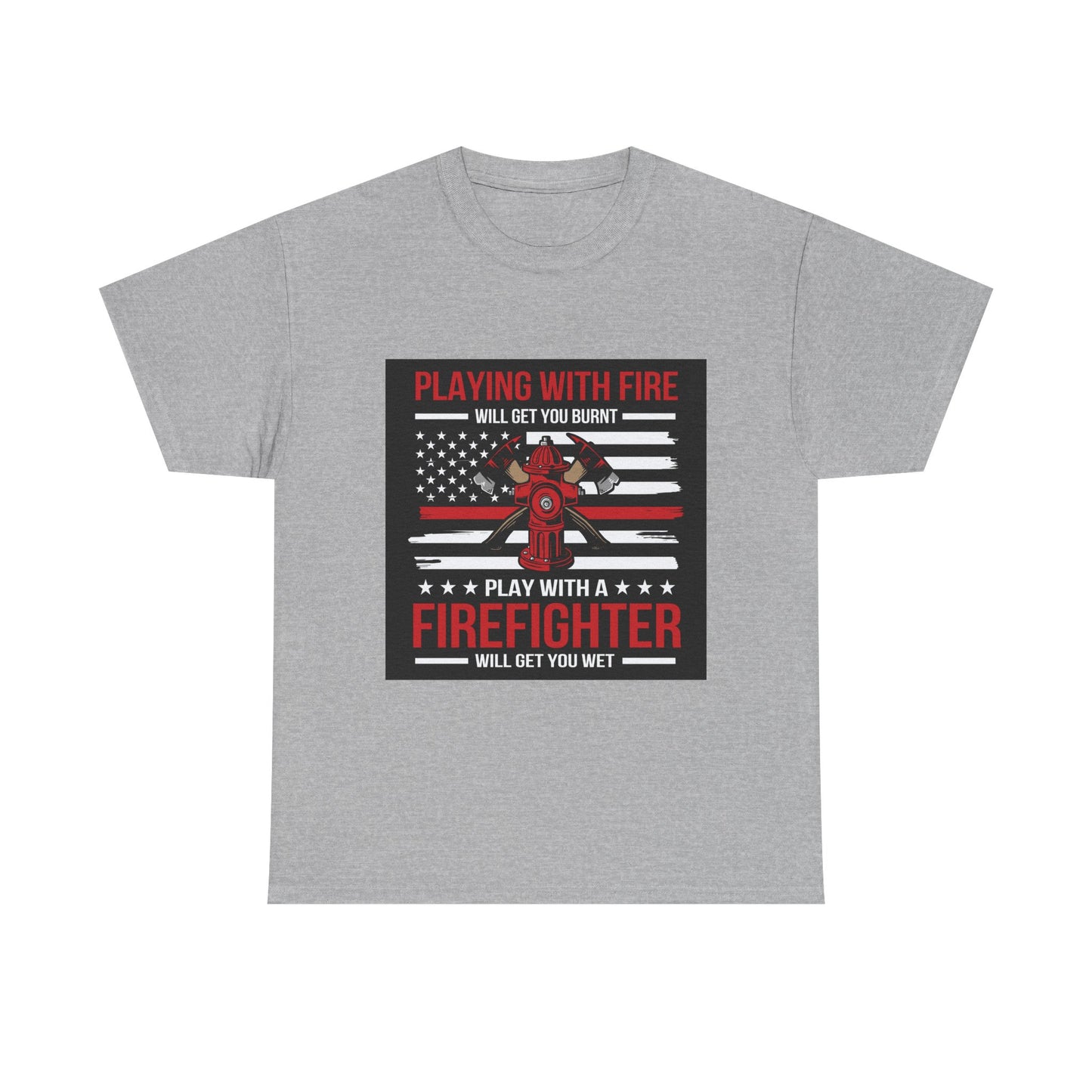 Firefighter Humor Unisex Heavy Cotton Tee | Perfect Gift for Firefighters