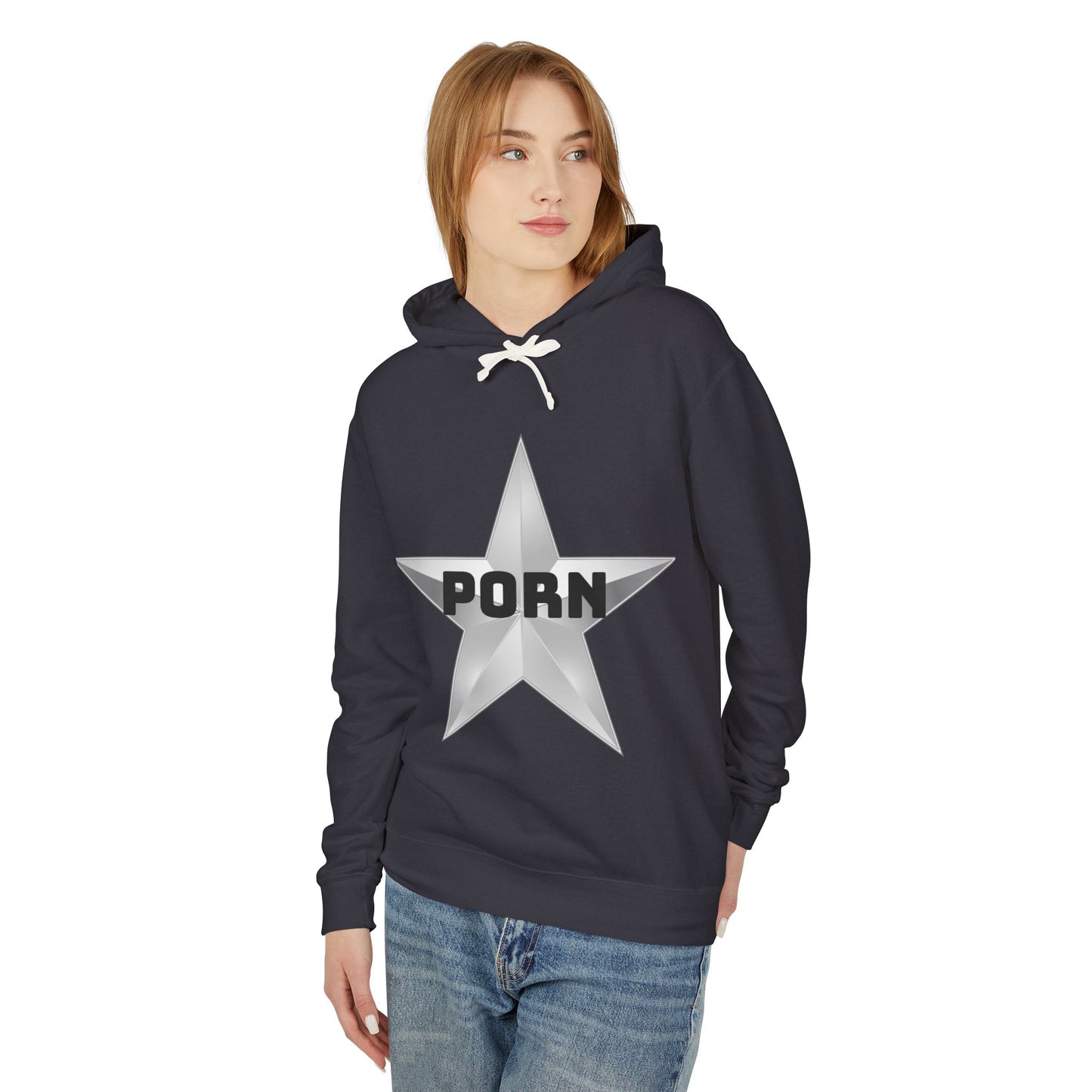 Playful Star Graphic Hoodie, Trendy Unisex Hooded Sweatshirt, Casual Wear, Unique Gift for Friends & Family, Birthday, Everyday Loungewear