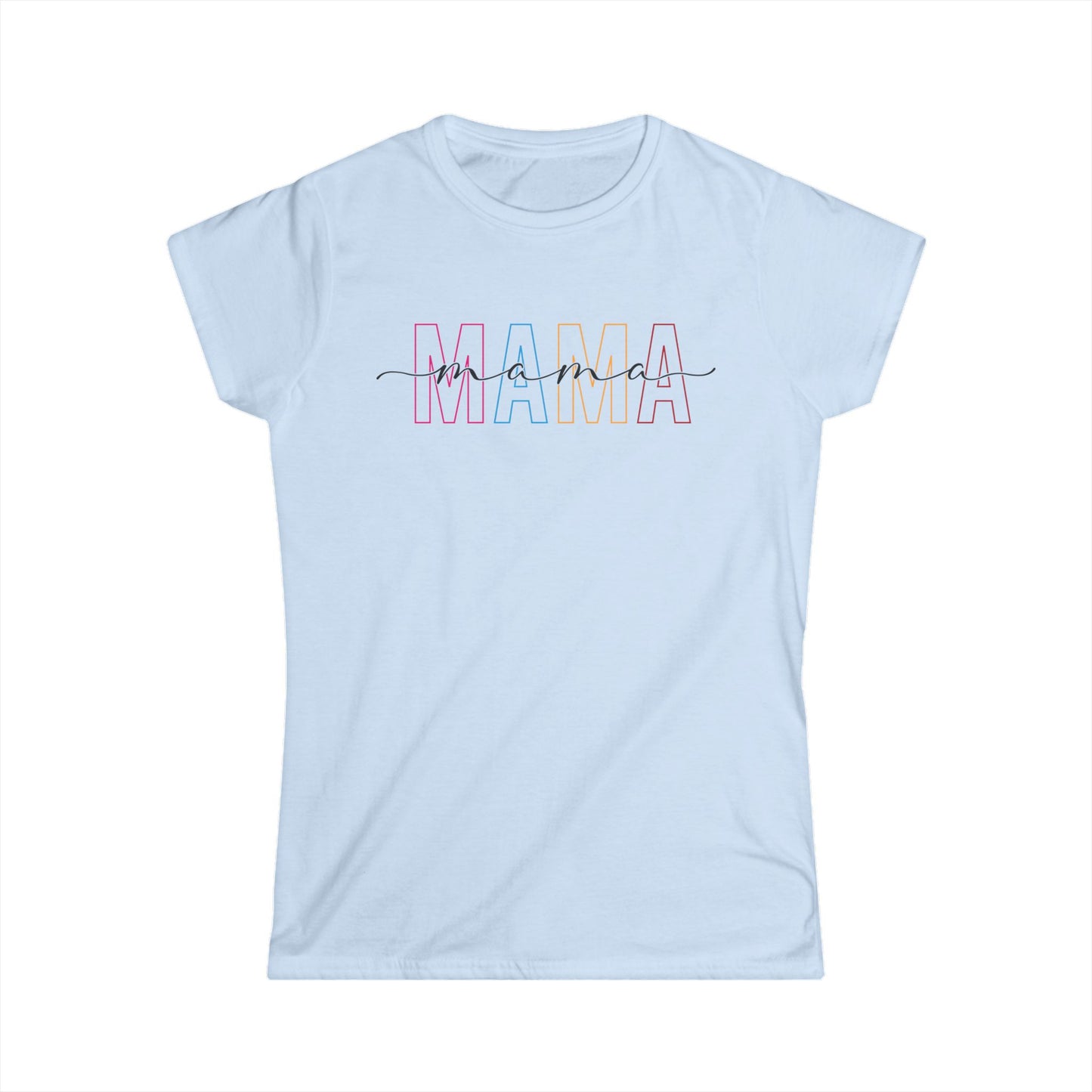 Mama Softstyle Tee - Stylish Women's T-Shirt for Moms
