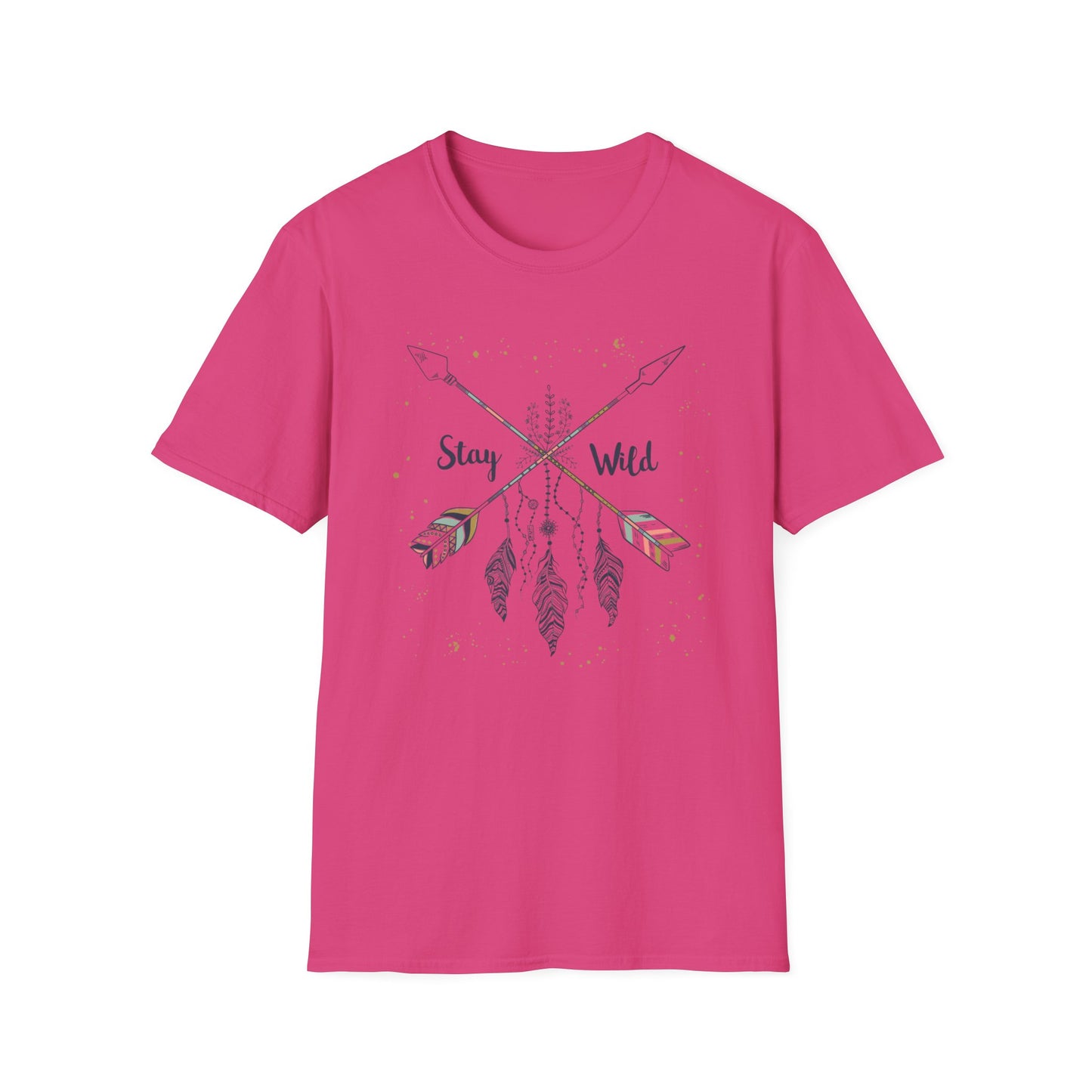 Stay Wild Unisex Softstyle T-Shirt - Adventure & Freedom Vibe