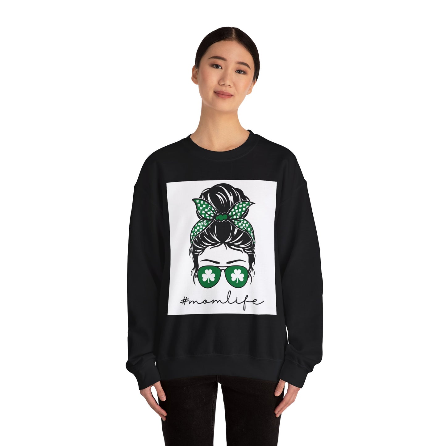 St. Patrick's Day #MomLife Sweatshirt