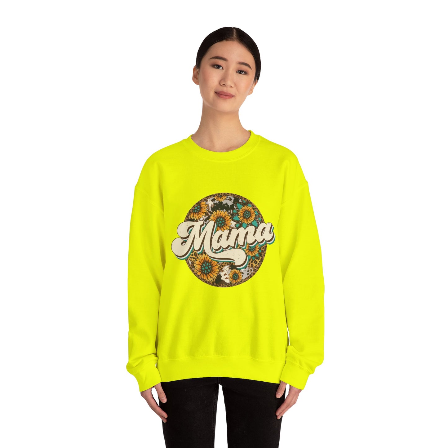 Boho Mama Sweatshirt - Unisex Heavy Blend™ Crewneck