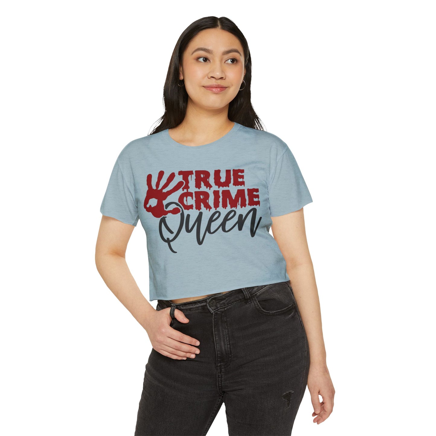 Cropped Festival T-Shirt: True Crime