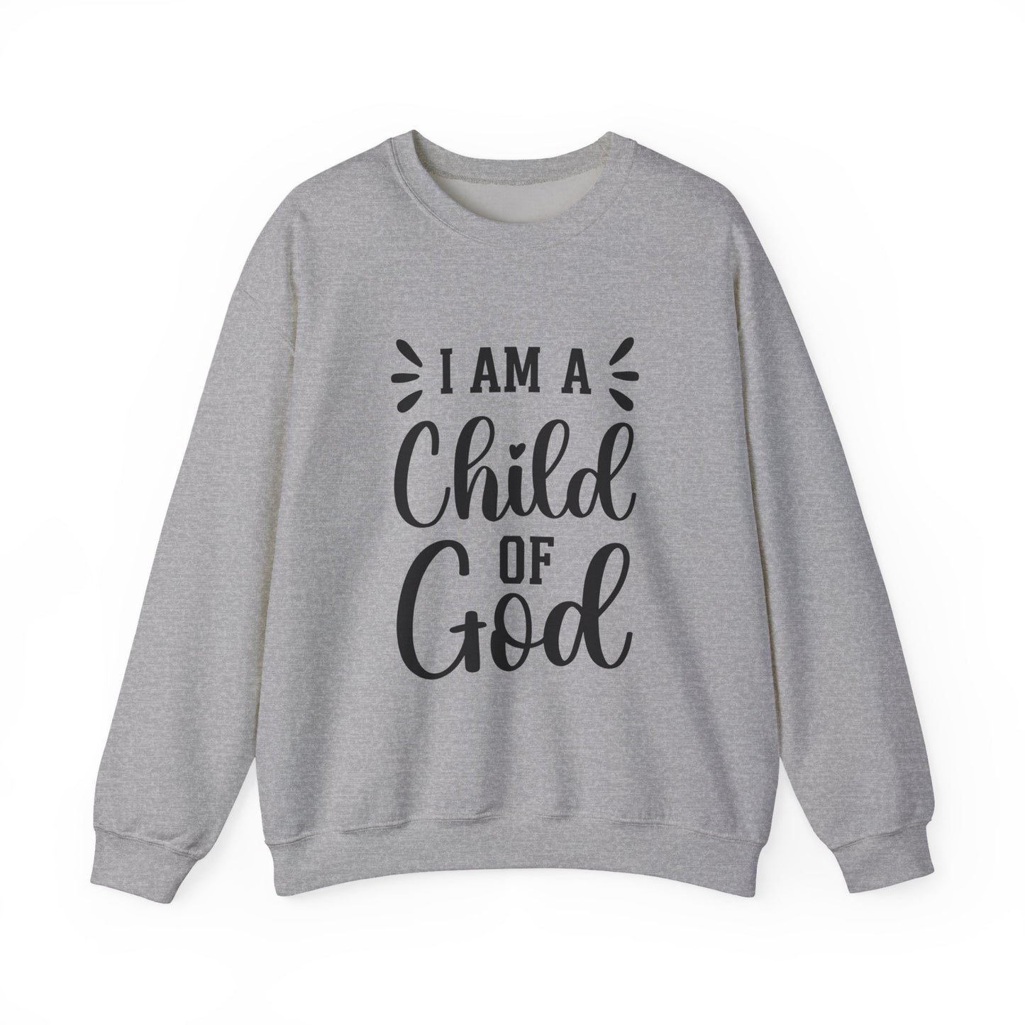Inspirational Crewneck Sweatshirt - Perfect as a Gift for Faith, Christmas, Church Events, Comfortable Daily Wear, Relaxed Style