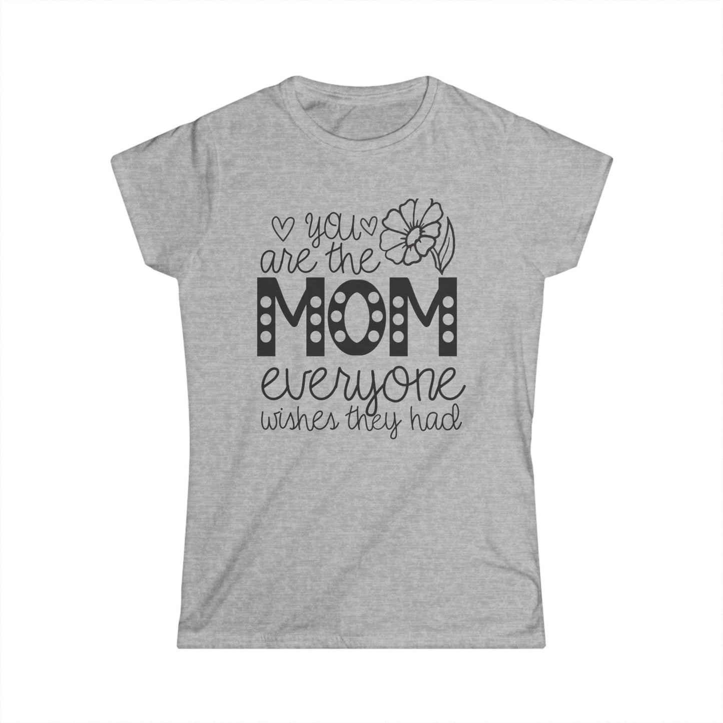 Mom T-Shirt, Family Gift Tee, Mother's Day Shirt, Cute Mom Apparel, Funny Mom Life Top