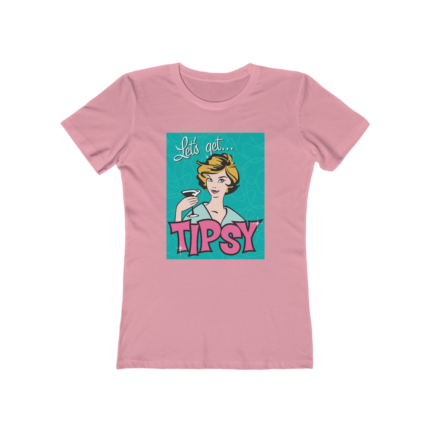 Tipsy Vibes T-Shirt for Women, Cute Funny Tee, Party Shirt, Gift for Friends, Casual Wear, Birthday Present, Girls Night Out