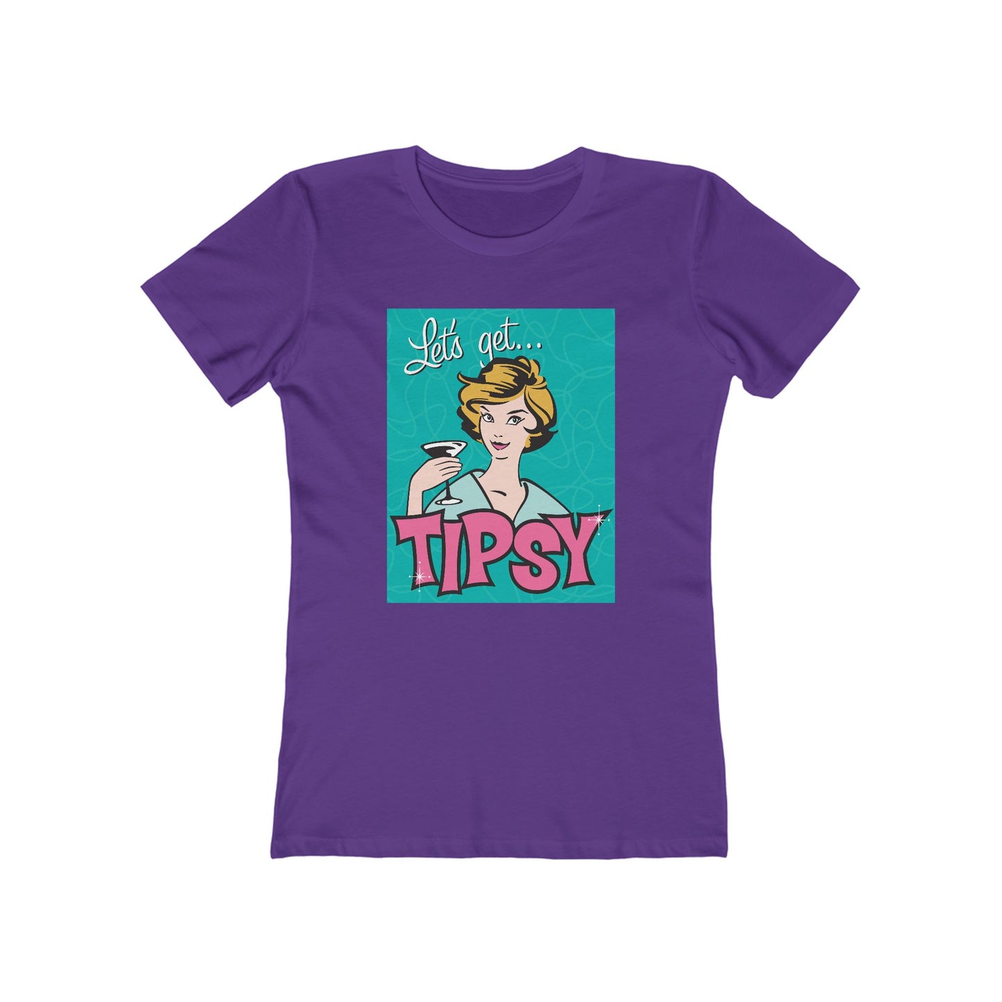Tipsy Vibes T-Shirt for Women, Cute Funny Tee, Party Shirt, Gift for Friends, Casual Wear, Birthday Present, Girls Night Out