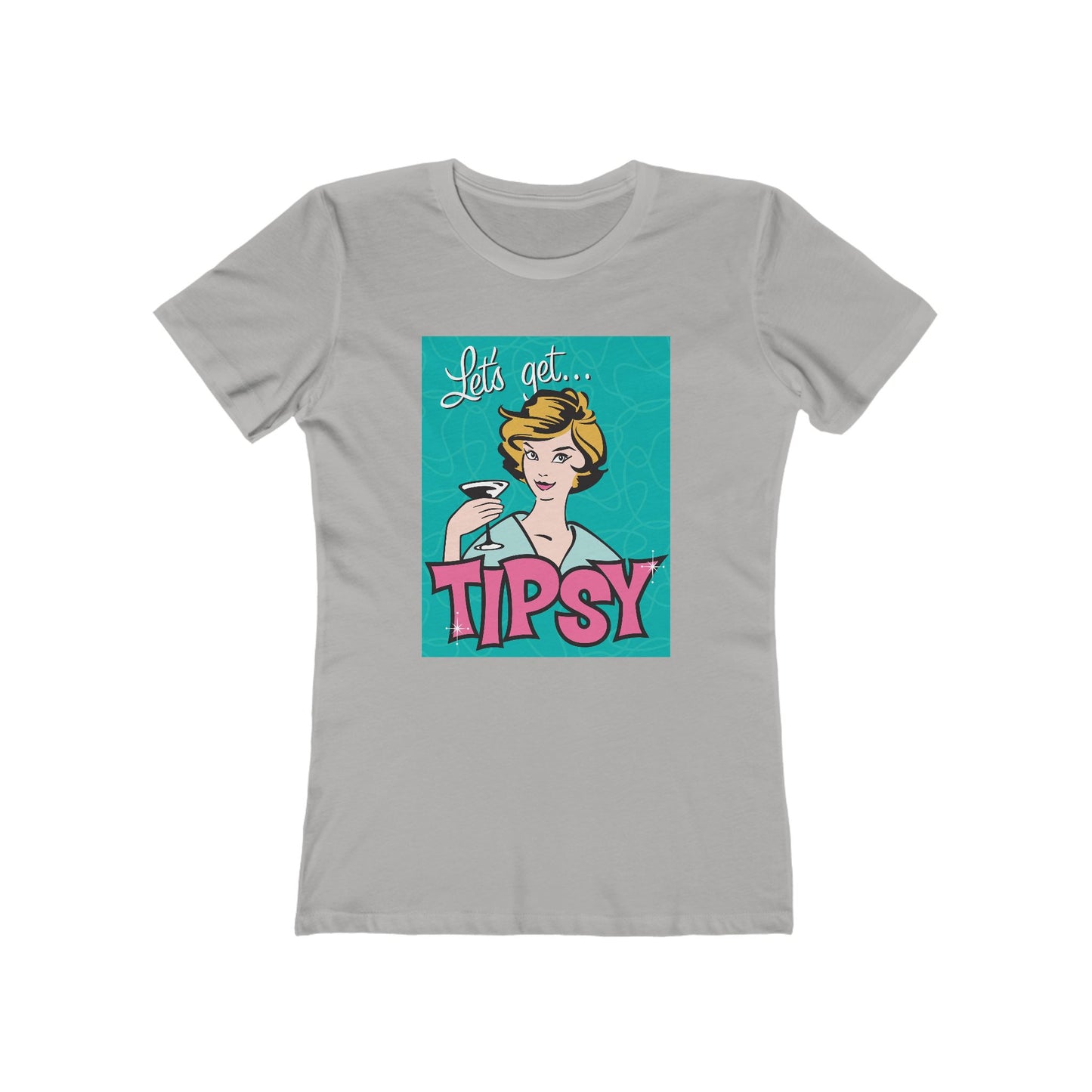 Tipsy Vibes T-Shirt for Women, Cute Funny Tee, Party Shirt, Gift for Friends, Casual Wear, Birthday Present, Girls Night Out