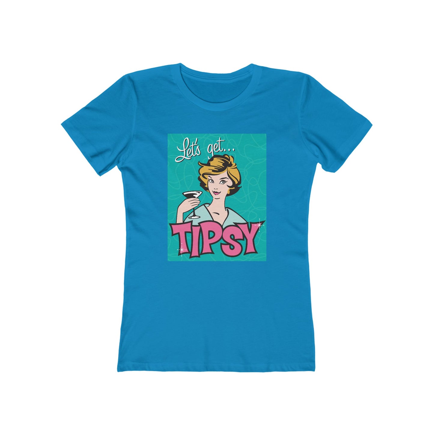 Tipsy Vibes T-Shirt for Women, Cute Funny Tee, Party Shirt, Gift for Friends, Casual Wear, Birthday Present, Girls Night Out