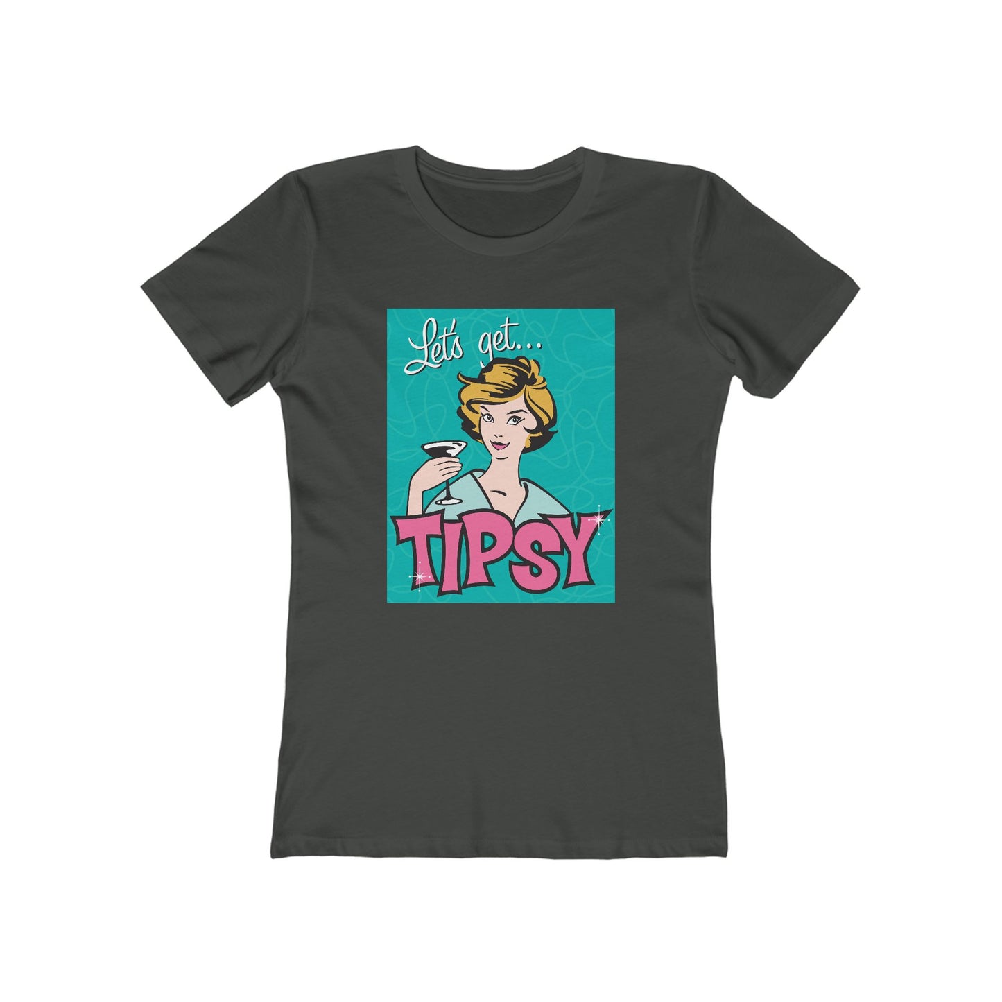 Tipsy Vibes T-Shirt for Women, Cute Funny Tee, Party Shirt, Gift for Friends, Casual Wear, Birthday Present, Girls Night Out