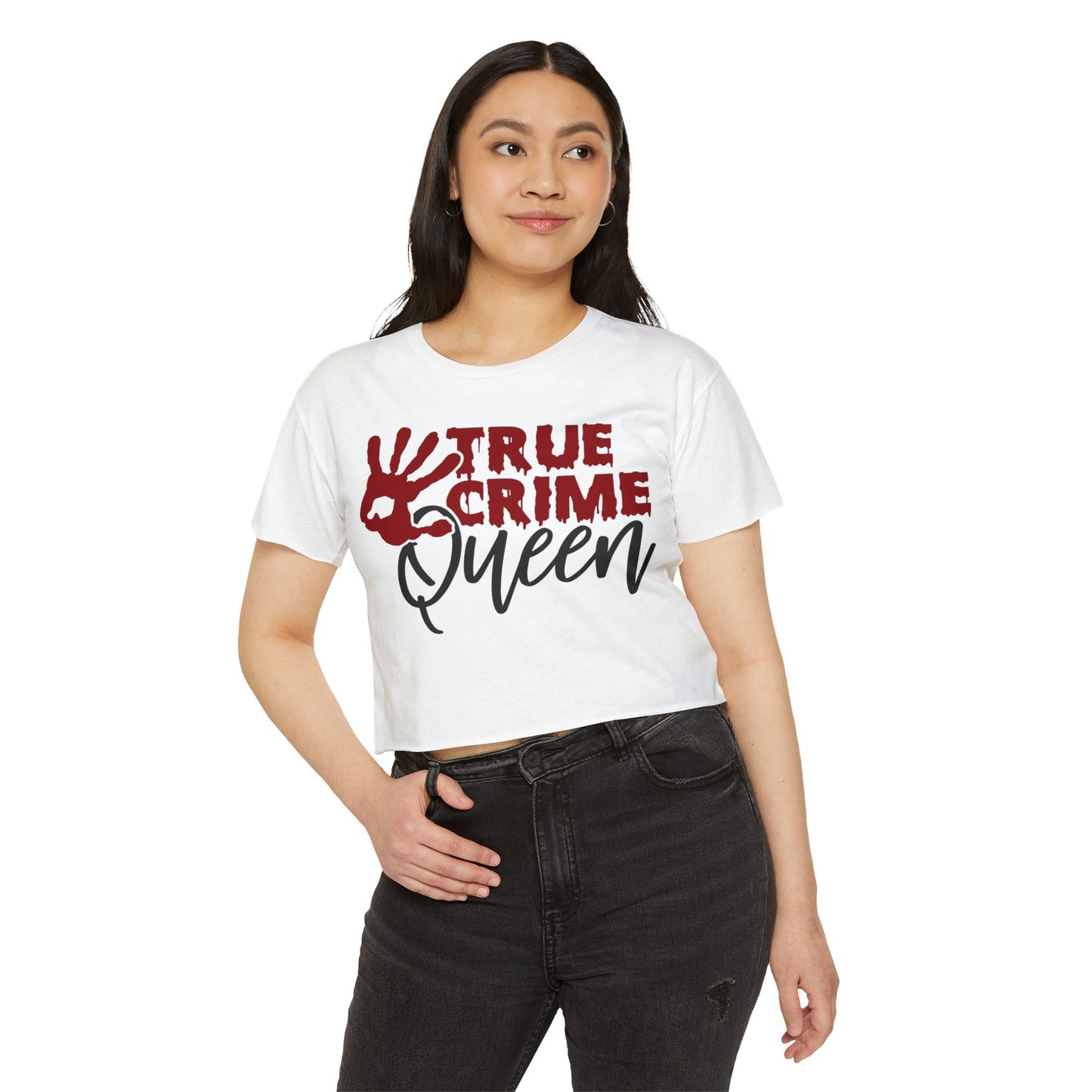 Cropped Festival T-Shirt: True Crime