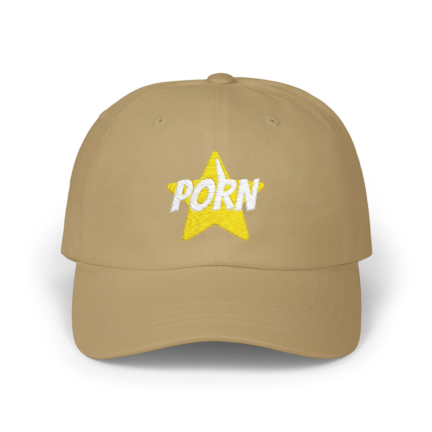 Playful Dad Cap with 'PORN' Design - Trendy Unisex Hat for Casual Wear, Great Gift for Him, Perfect for Summer Events, Festivals, funny hat, statement hat, gifts for her