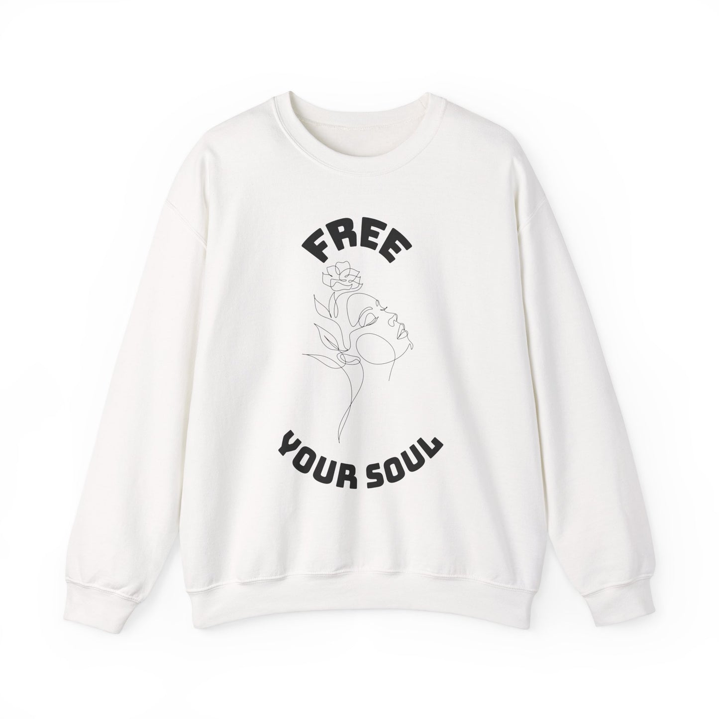 Free Your Soul Crewneck Sweatshirt - Unisex Heavy Blend™