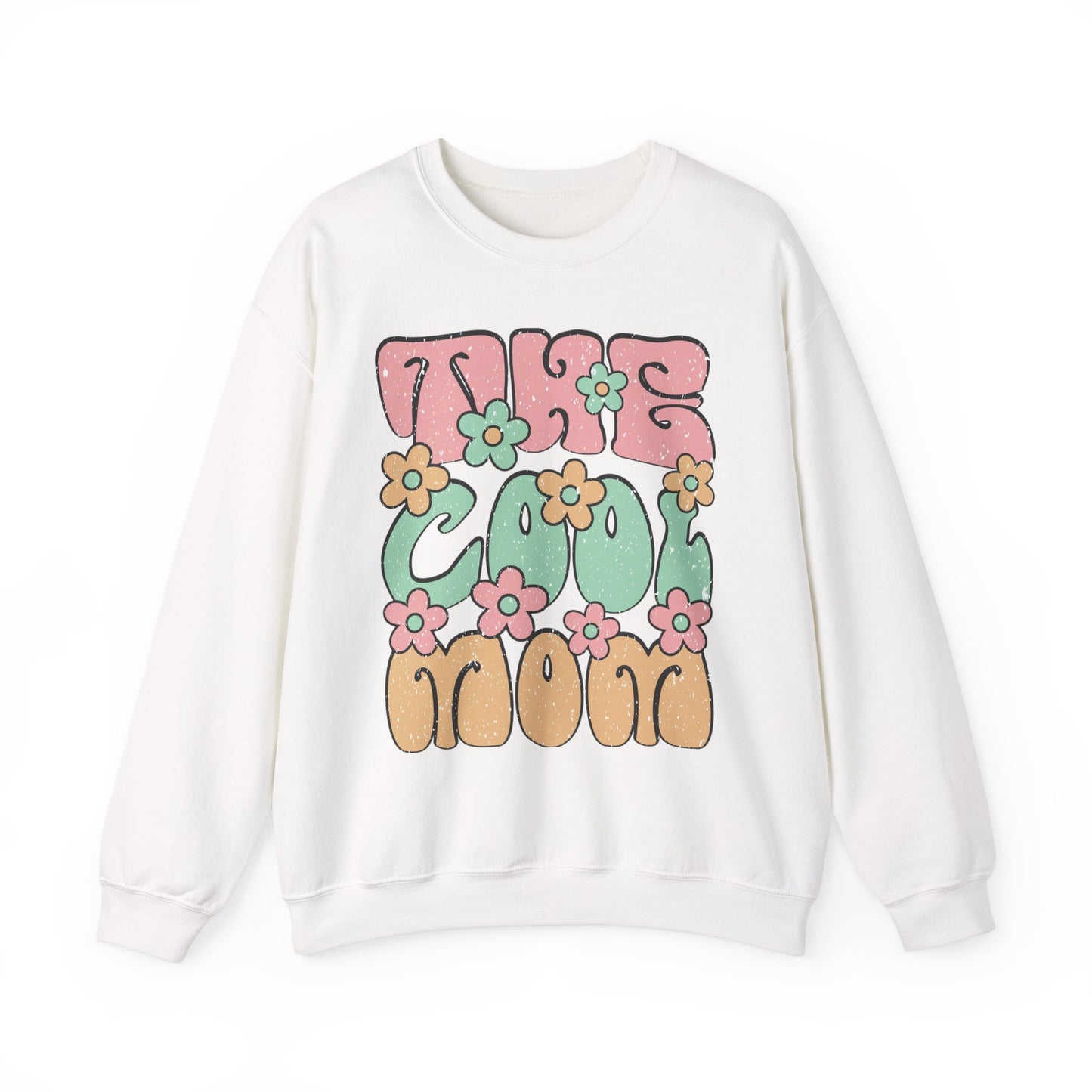 The Cool Mood Floral Graphic Unisex Crewneck Sweatshirt
