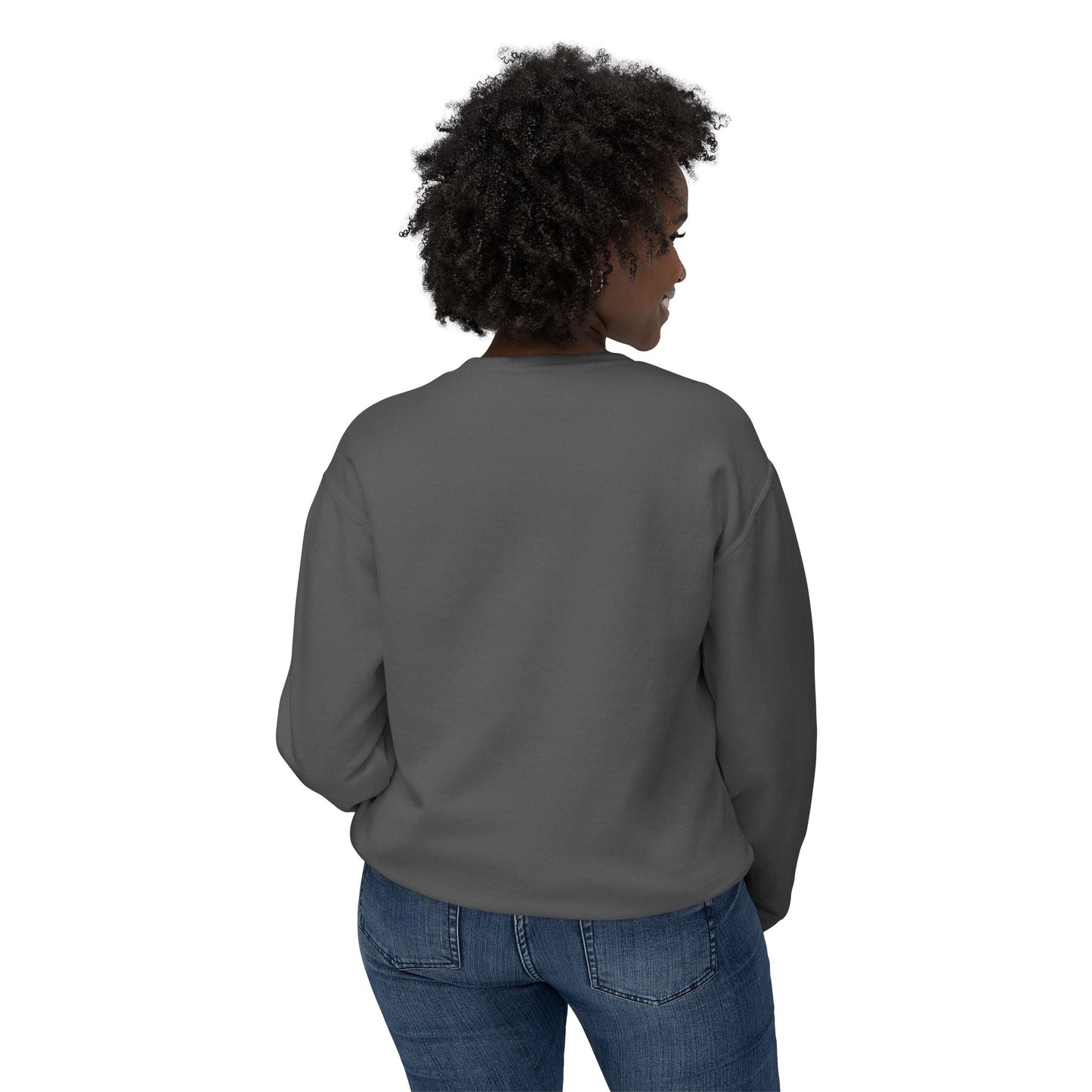 Your Dad Is My Cardio Unisex Lightweight Crewneck Sweatshirt - Perfect Gift for Fitness Lovers