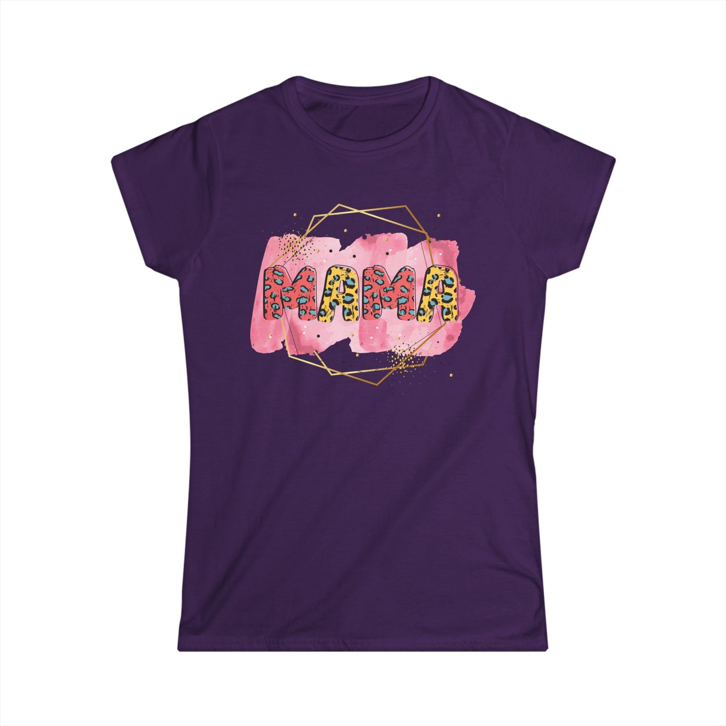 Mama Graphic Women's Softstyle Tee - Casual Comfort for Moms