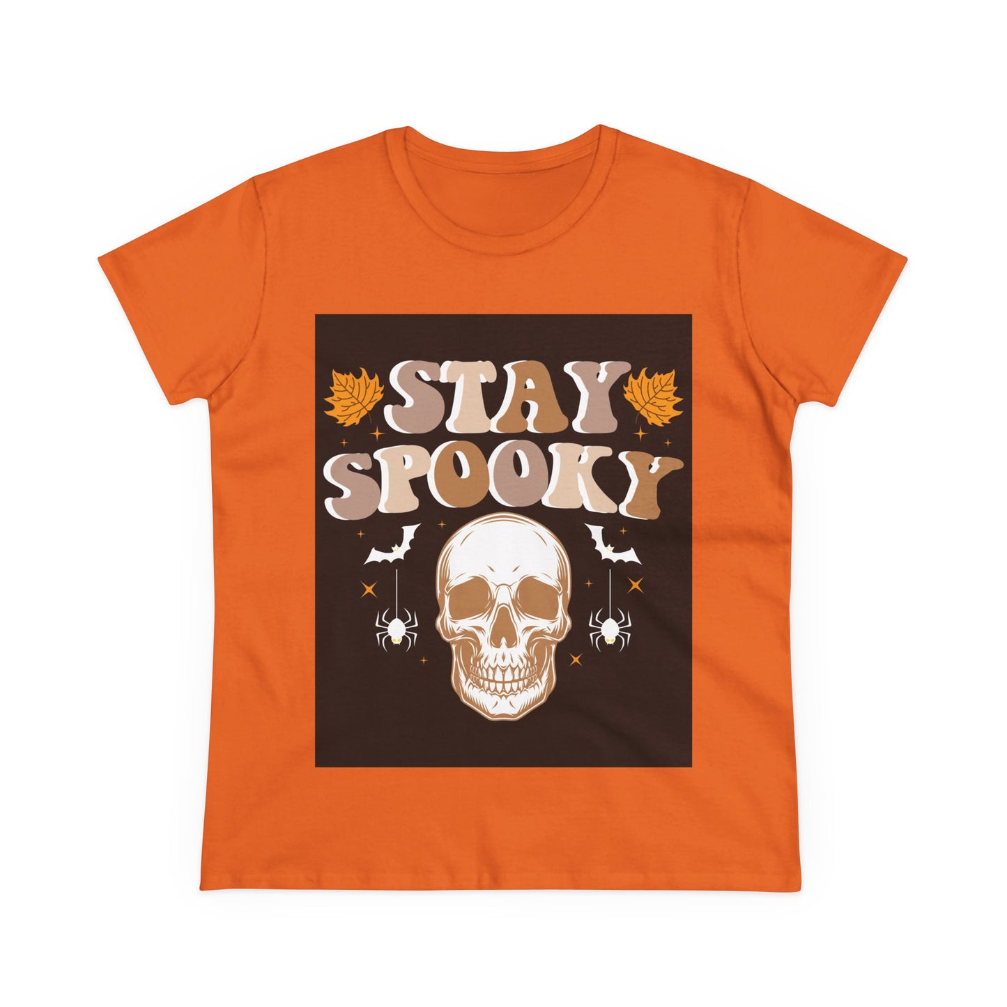 Stay Spooky Women's Tee - Halloween Shirt, Fall Fashion, Graphic Tee for Women, Casual Halloween, Spooky Season Outfit