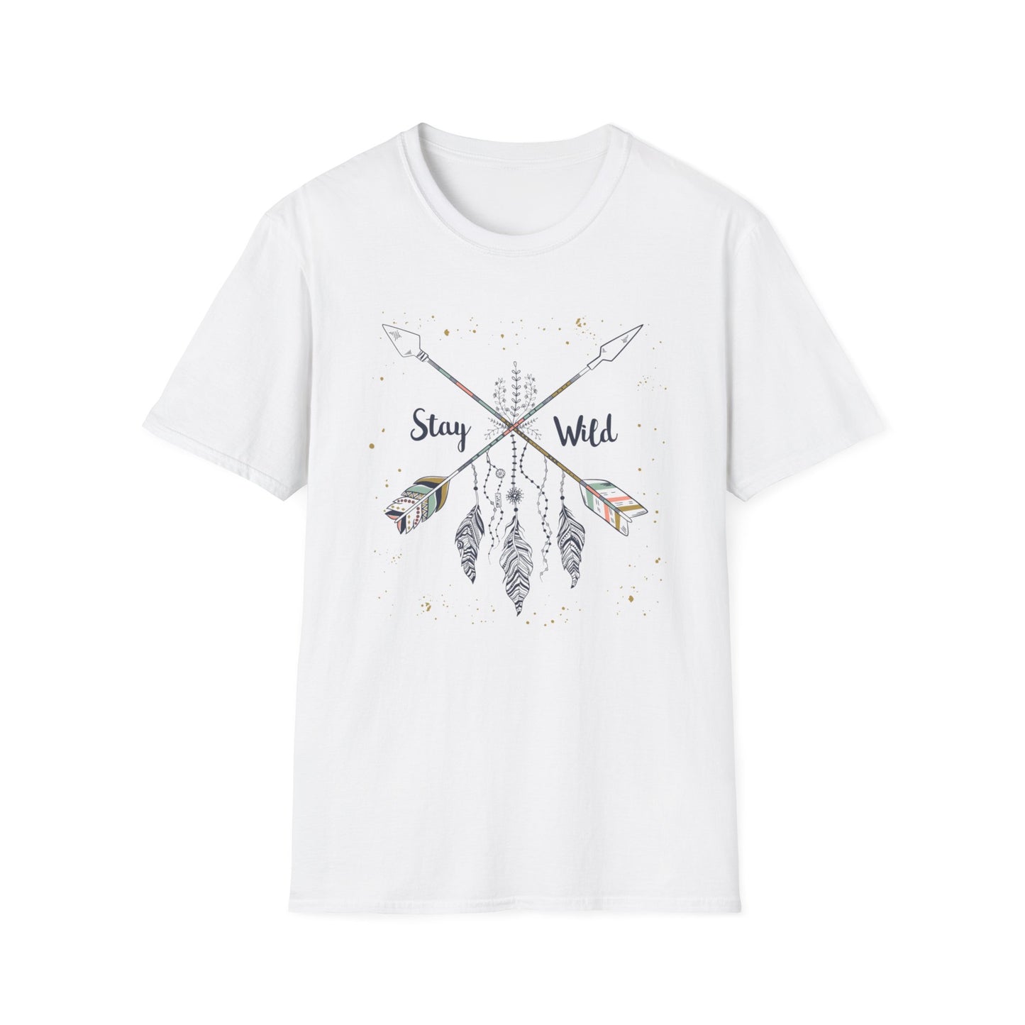 Stay Wild Unisex Softstyle T-Shirt - Adventure & Freedom Vibe