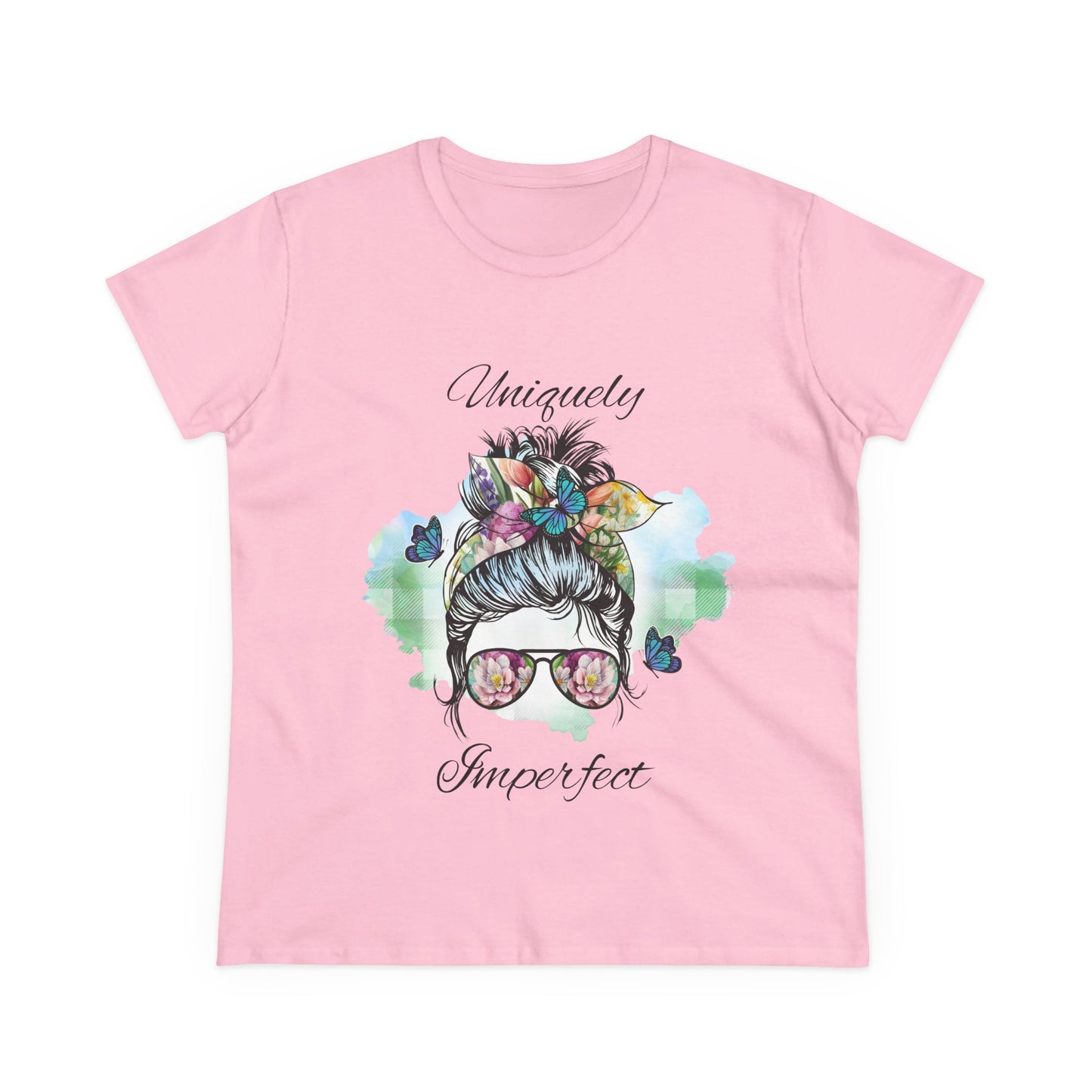 Women's Uniquely Imperfect Graphic Tee - Midweight Cotton Shirt
