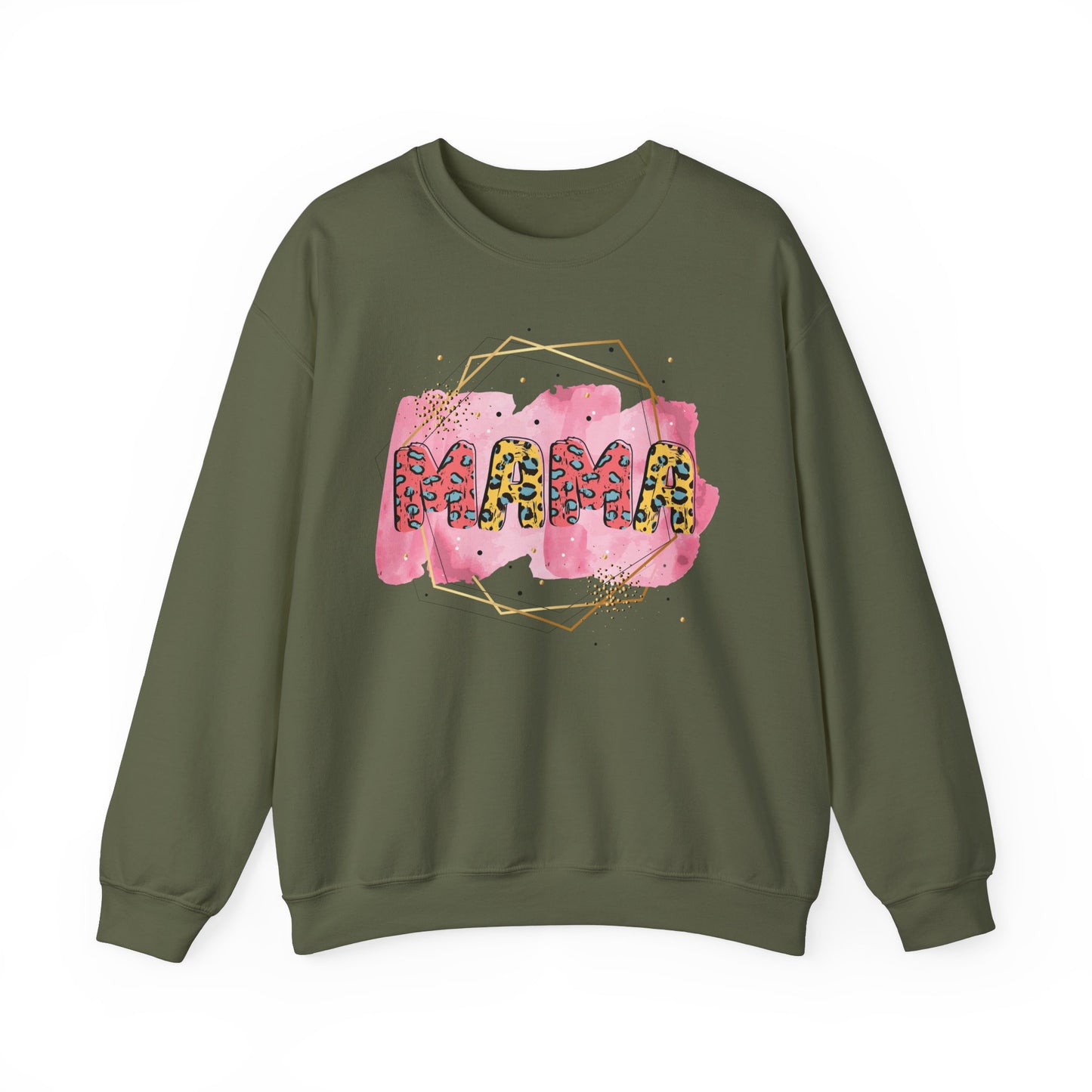Mama Pride Crewneck Sweatshirt - Trendy Unisex Heavy Blend