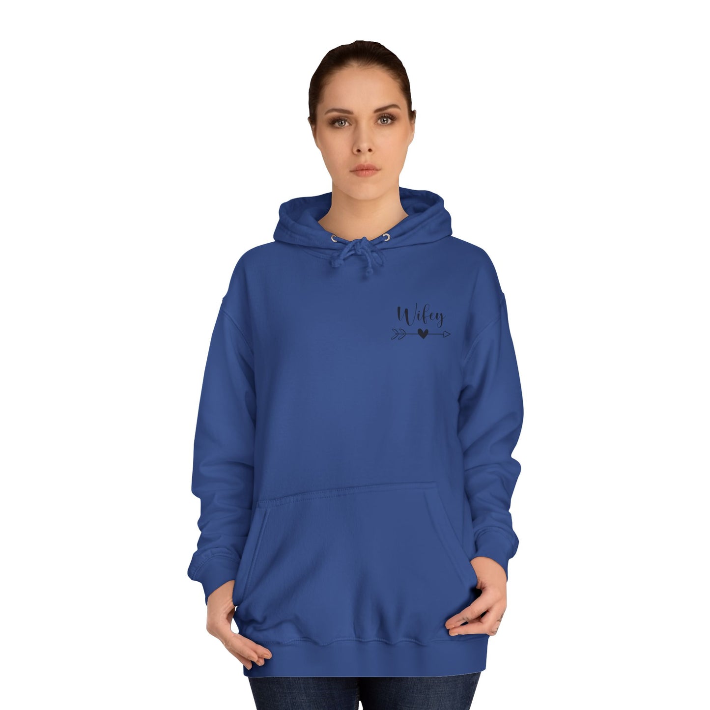 Unisex College Hoodie with Fun Family Humor - Casual Wear for Students, Perfect Gift for Birthdays, Anniversaries, and Holidays