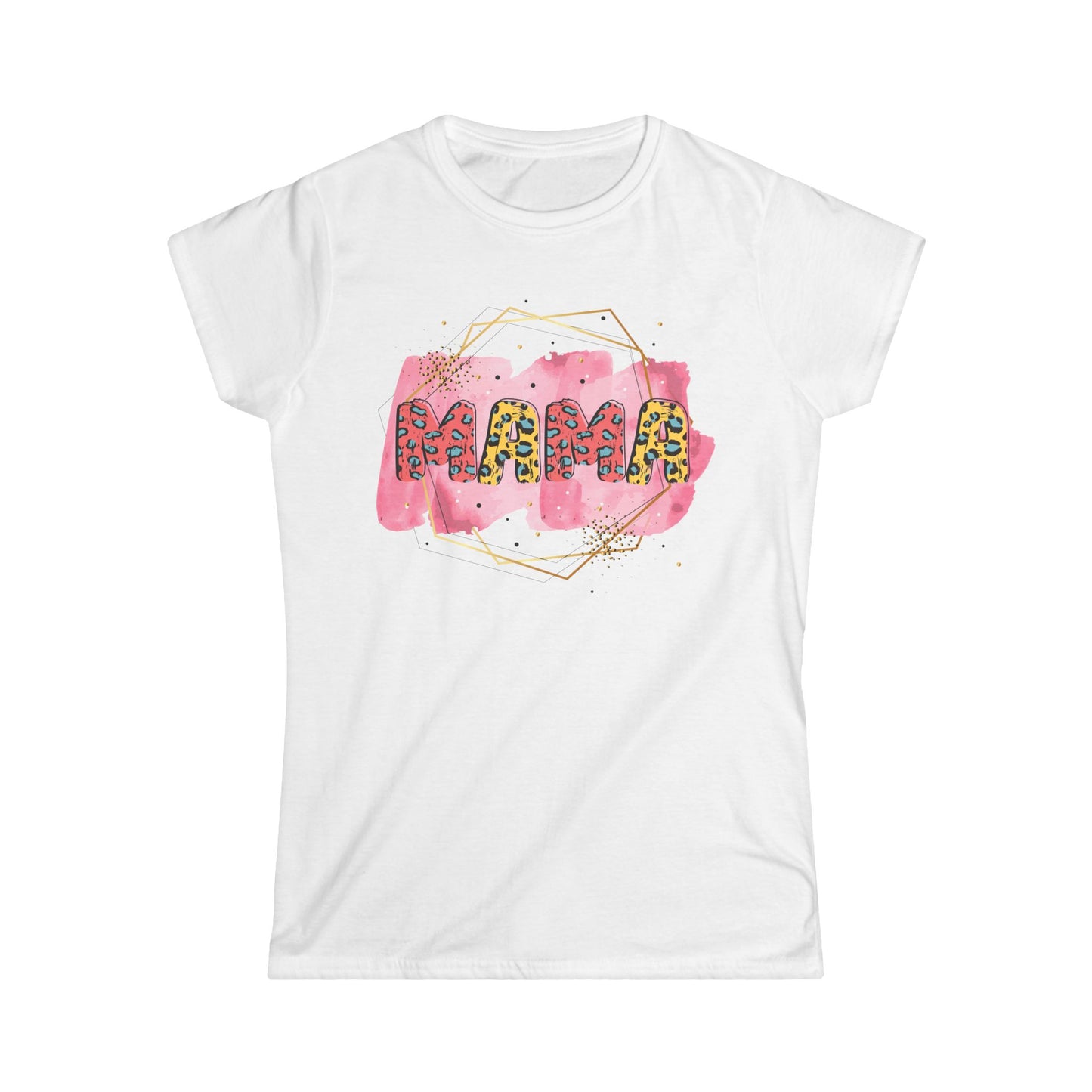 Mama Graphic Women's Softstyle Tee - Casual Comfort for Moms