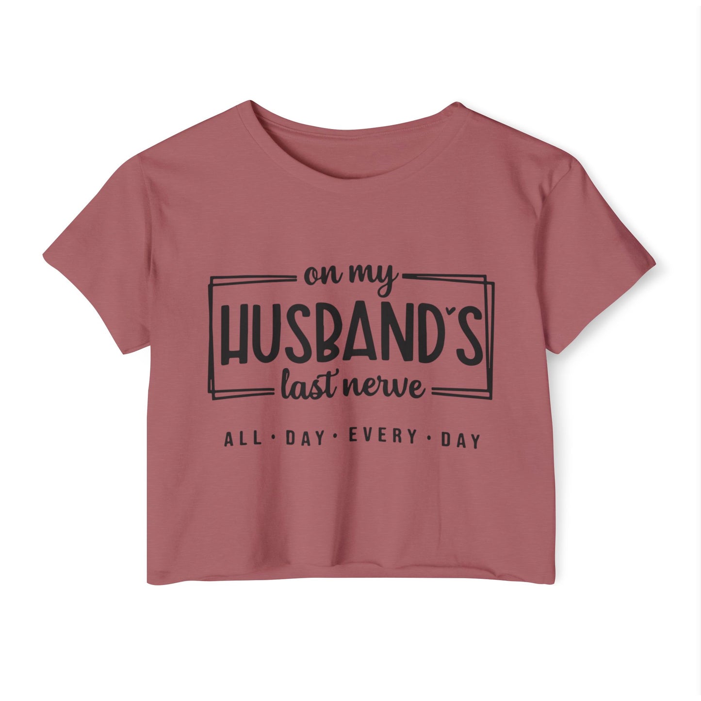 Funny Women's Crop Top, Festival Wear, Gift for Her, Women's Humor Tee, Casual Summer Shirt, Birthday Gift, Mother's Day