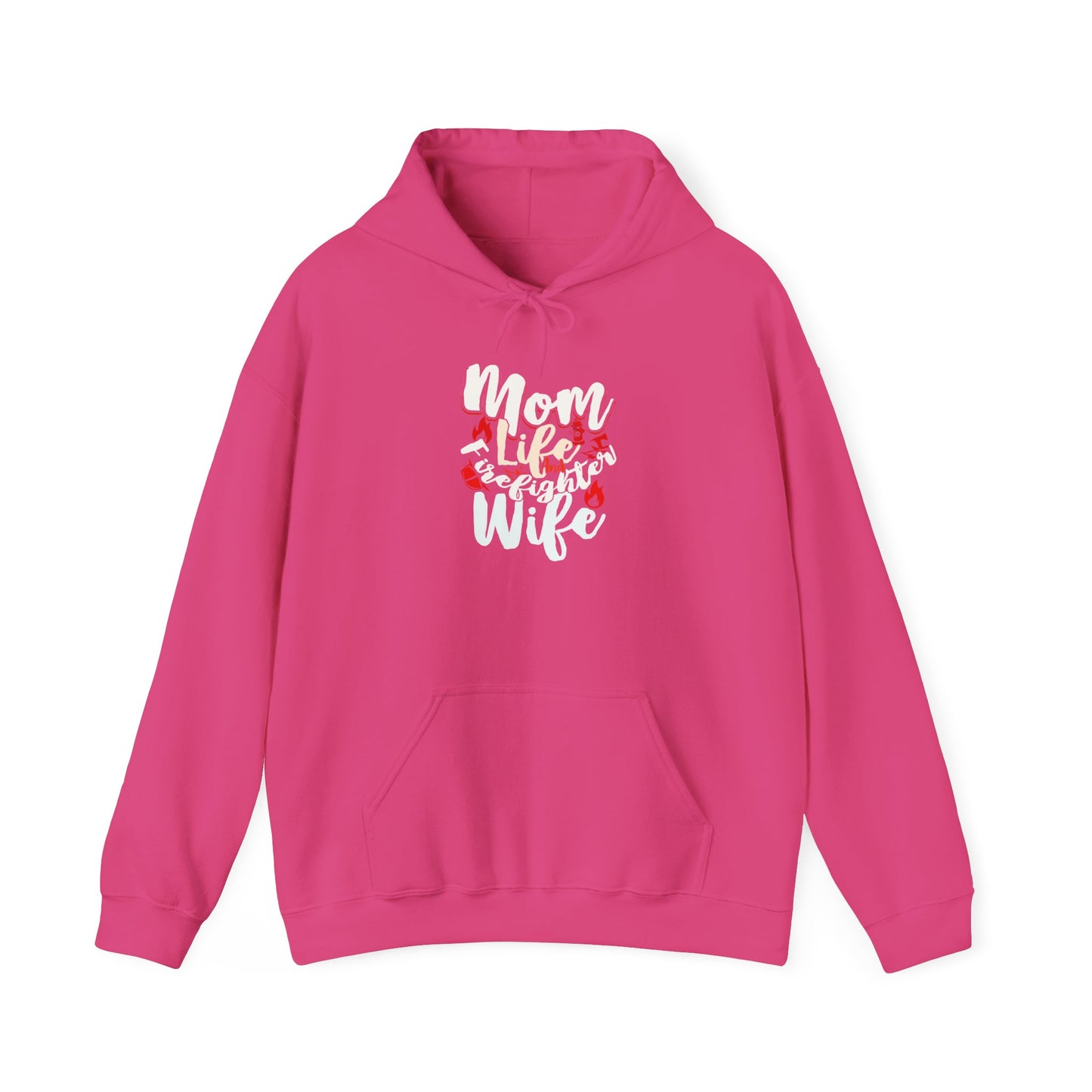 Mom Life Unisex Heavy Blend™ Hooded Sweatshirt - Perfect Gift for Wives