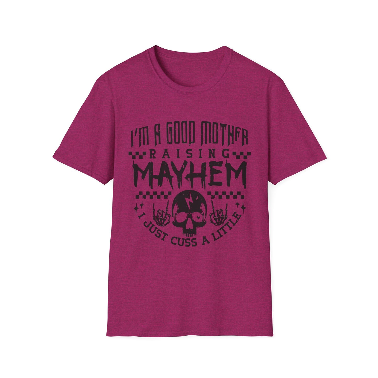 Unisex Softstyle T-Shirt, Fun Parent Shirt, Motherhood Humor Tee, Gift for Moms, Casual Everyday Wear, Mother's Day Gift
