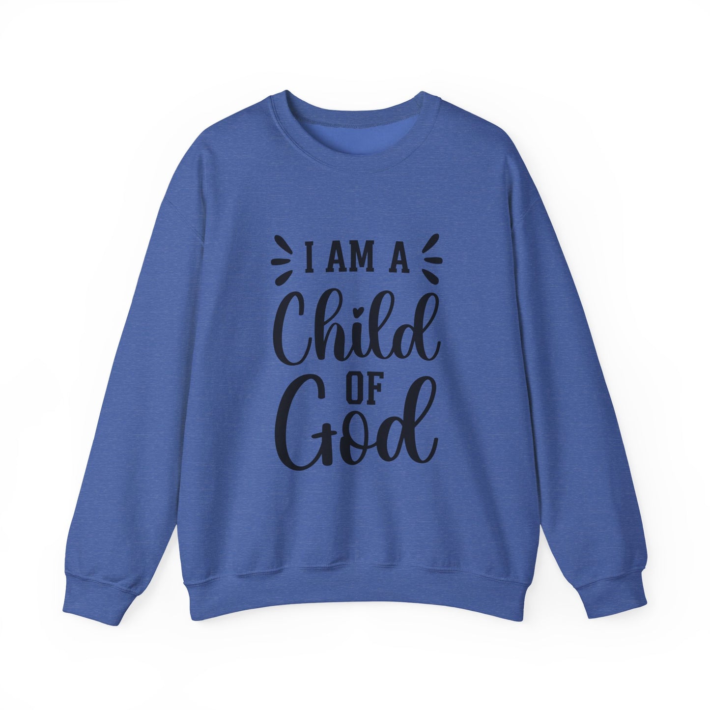 Inspirational Crewneck Sweatshirt - Perfect as a Gift for Faith, Christmas, Church Events, Comfortable Daily Wear, Relaxed Style