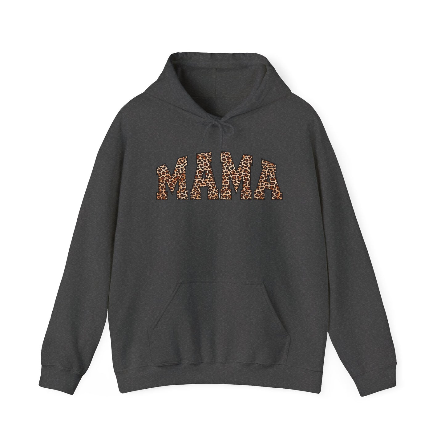 Mama Leopard Print Hoodie - Cozy Unisex Sweatshirt for Moms