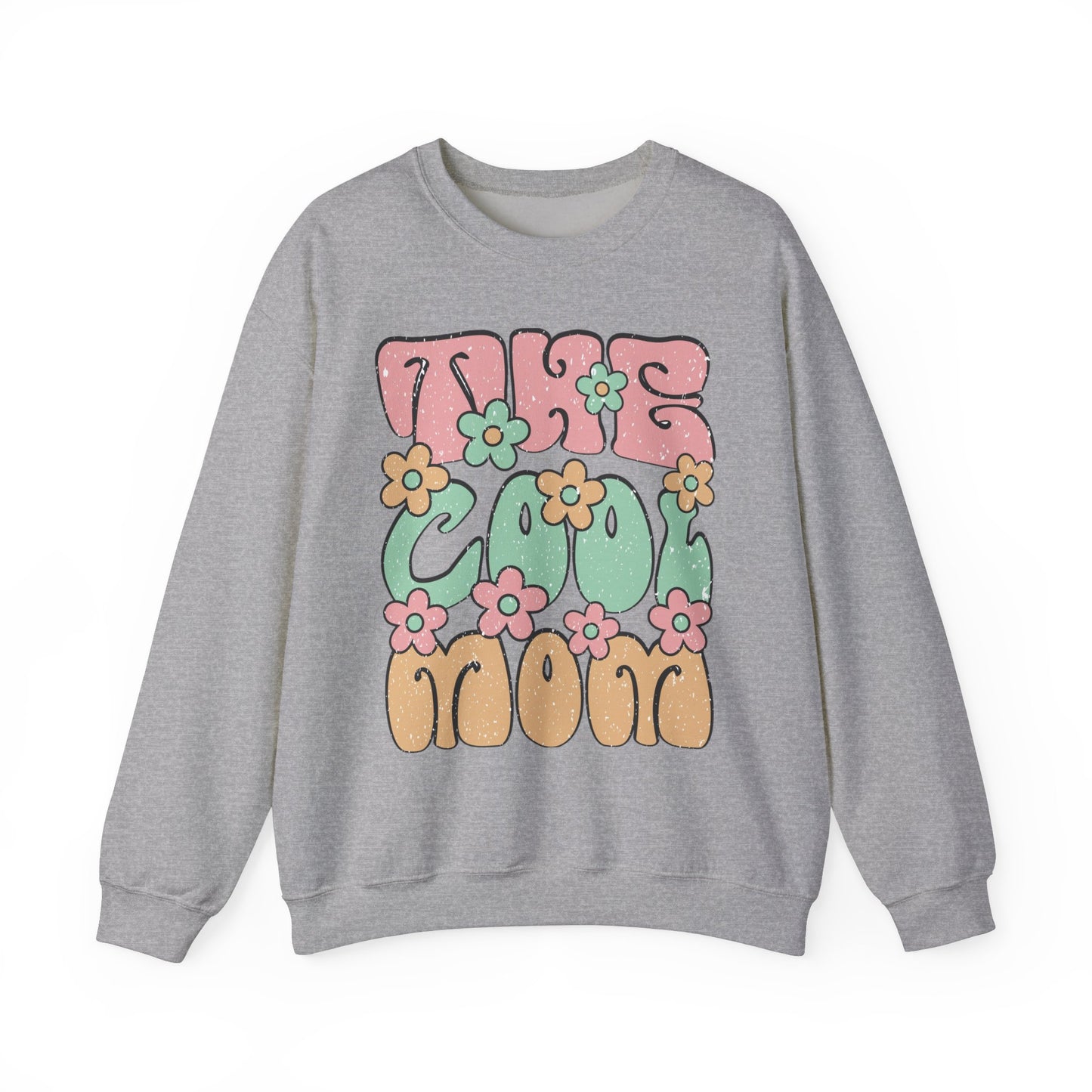 The Cool Mood Floral Graphic Unisex Crewneck Sweatshirt