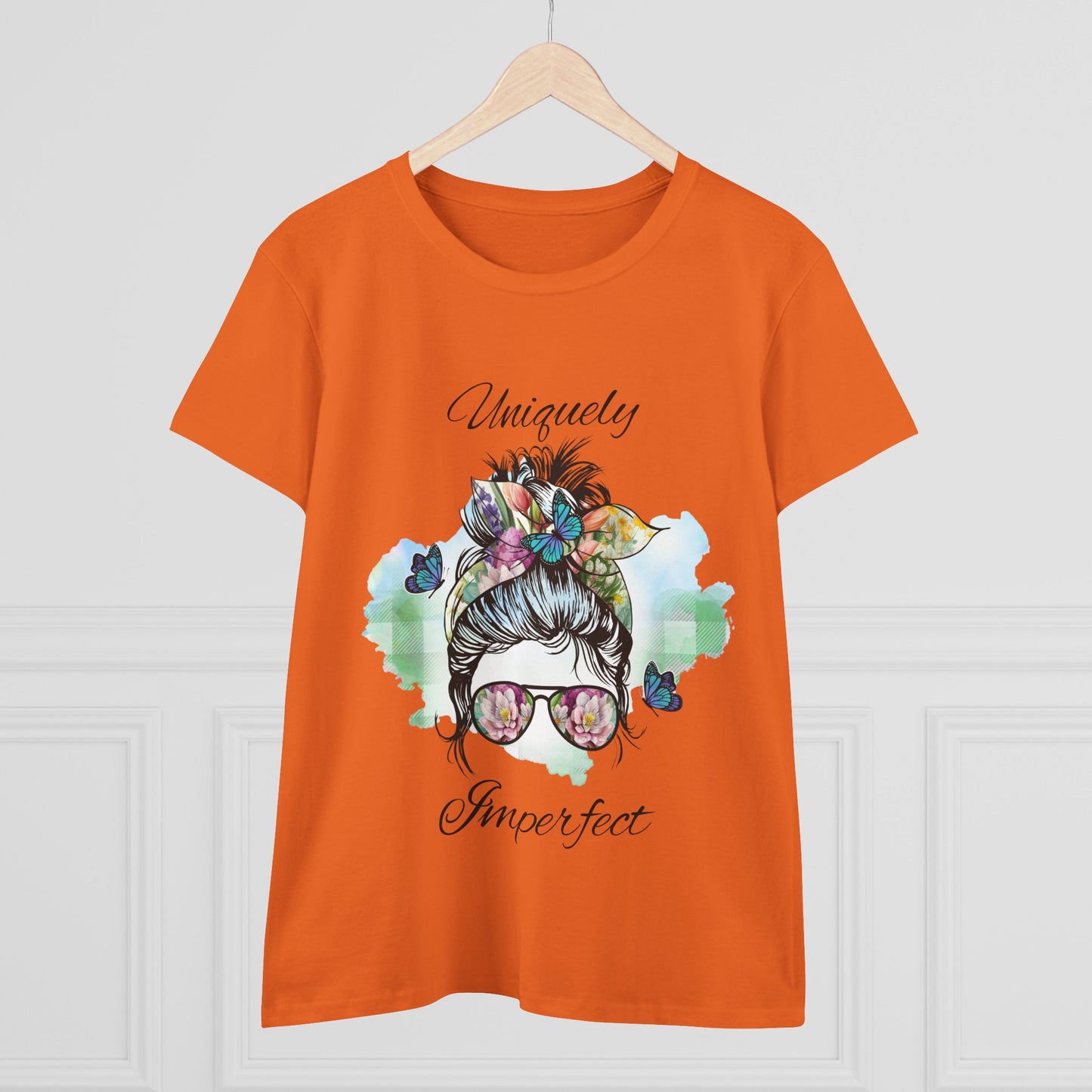 Women's Uniquely Imperfect Graphic Tee - Midweight Cotton Shirt