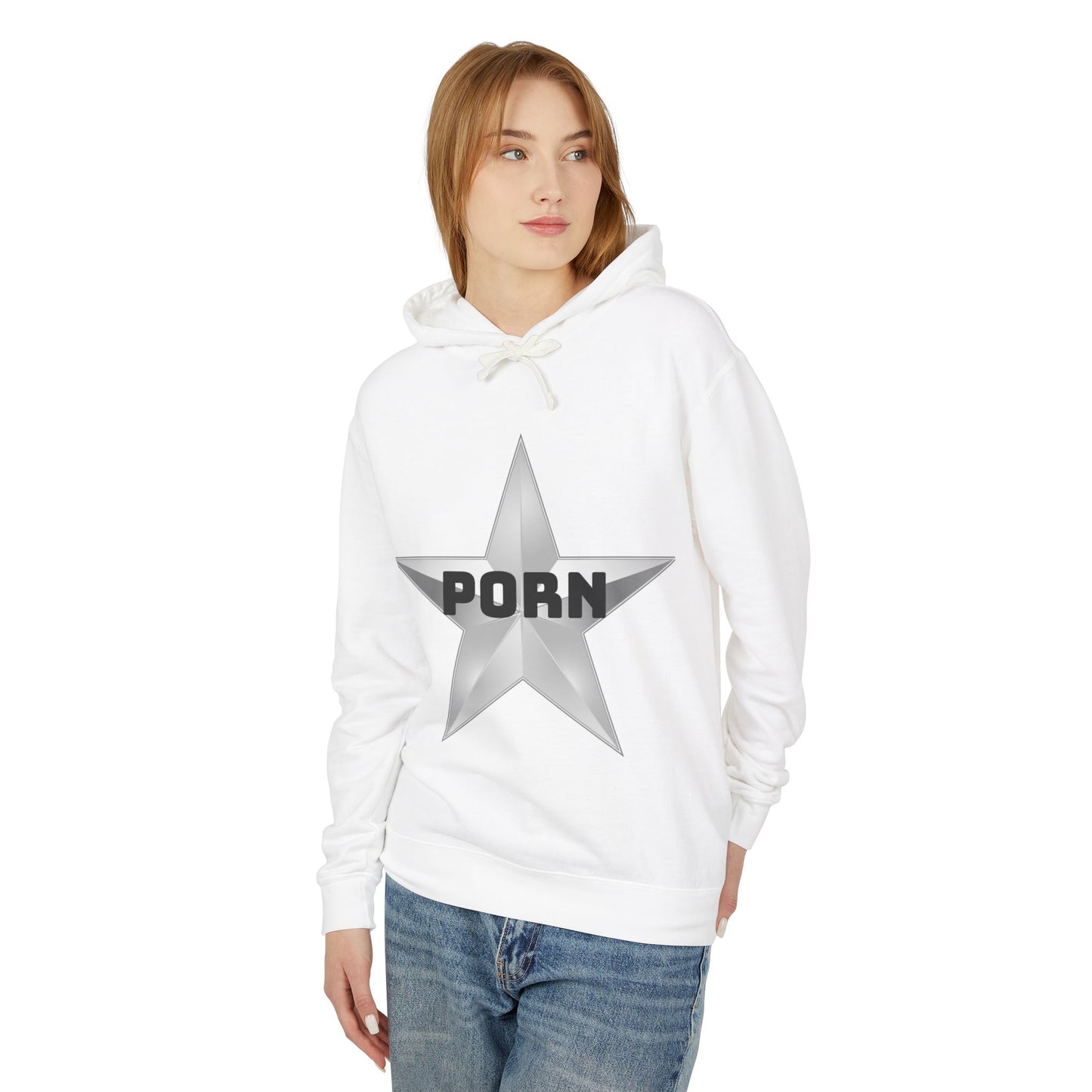 Playful Star Graphic Hoodie, Trendy Unisex Hooded Sweatshirt, Casual Wear, Unique Gift for Friends & Family, Birthday, Everyday Loungewear
