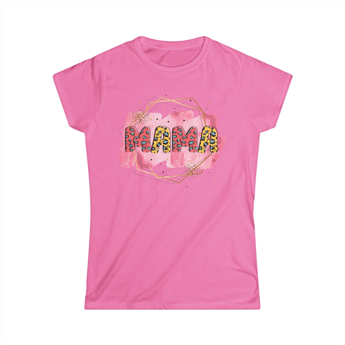 Mama Graphic Women's Softstyle Tee - Casual Comfort for Moms