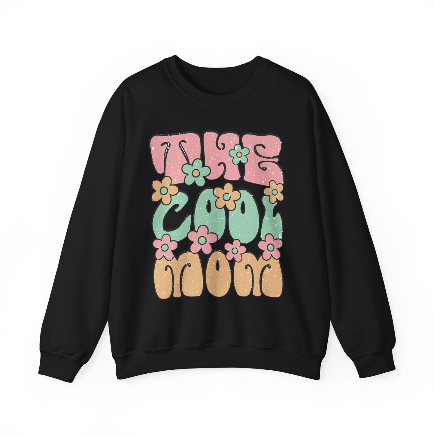 The Cool Mood Floral Graphic Unisex Crewneck Sweatshirt