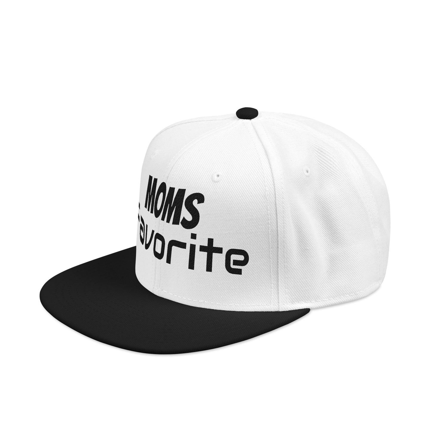 MOM'S FAVORITE Snapback Hat | Stylish Embroidered Cap for Moms | Perfect Gift for Mother's Day, Birthdays, Family Outings, Casual Wear