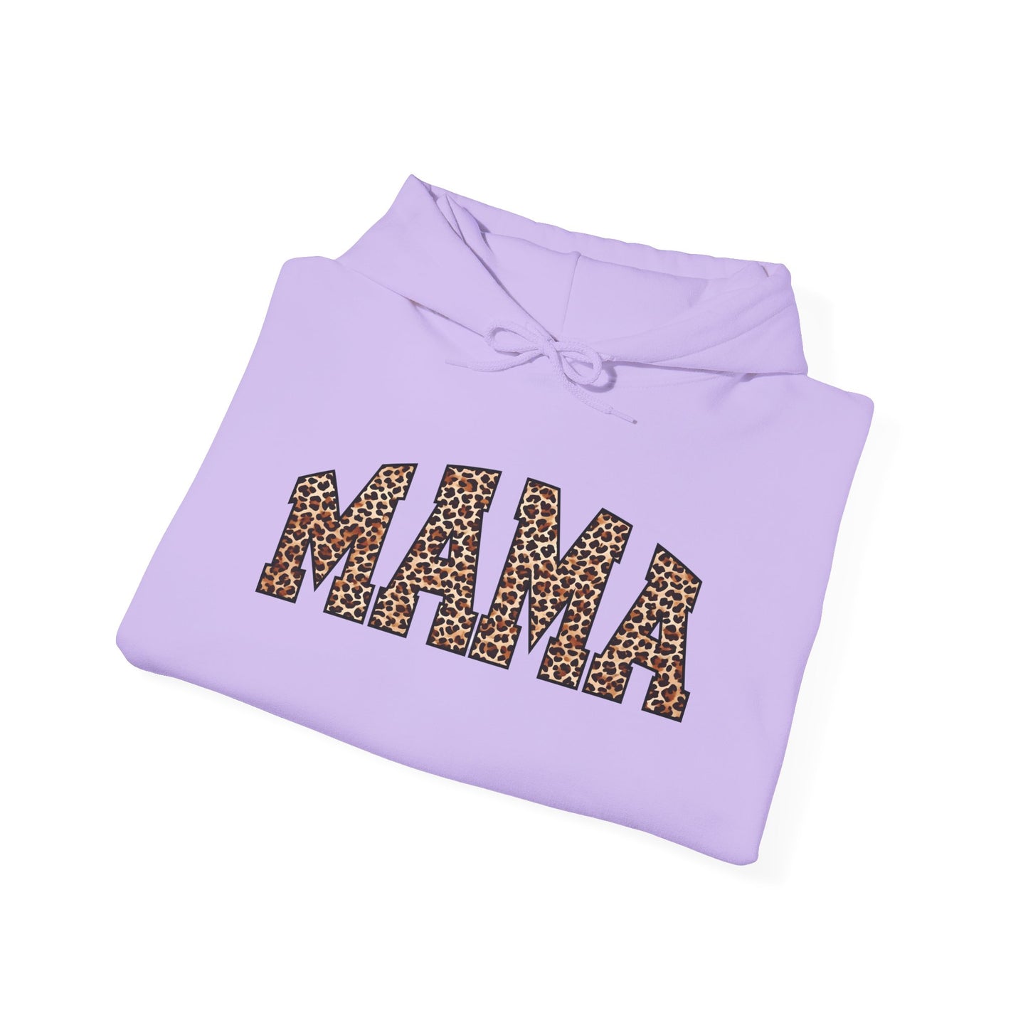 Mama Leopard Print Hoodie - Cozy Unisex Sweatshirt for Moms