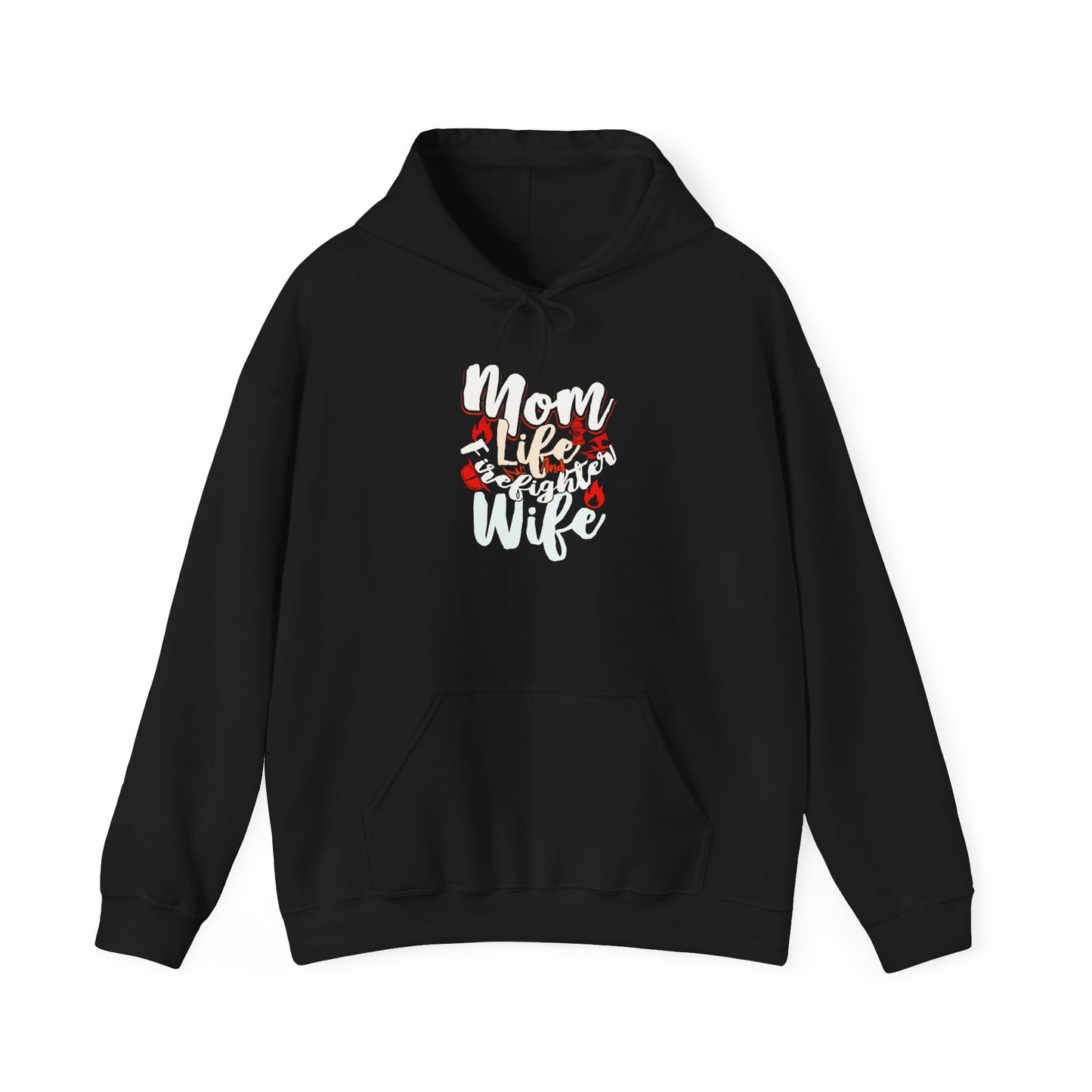 Mom Life Unisex Heavy Blend™ Hooded Sweatshirt - Perfect Gift for Wives