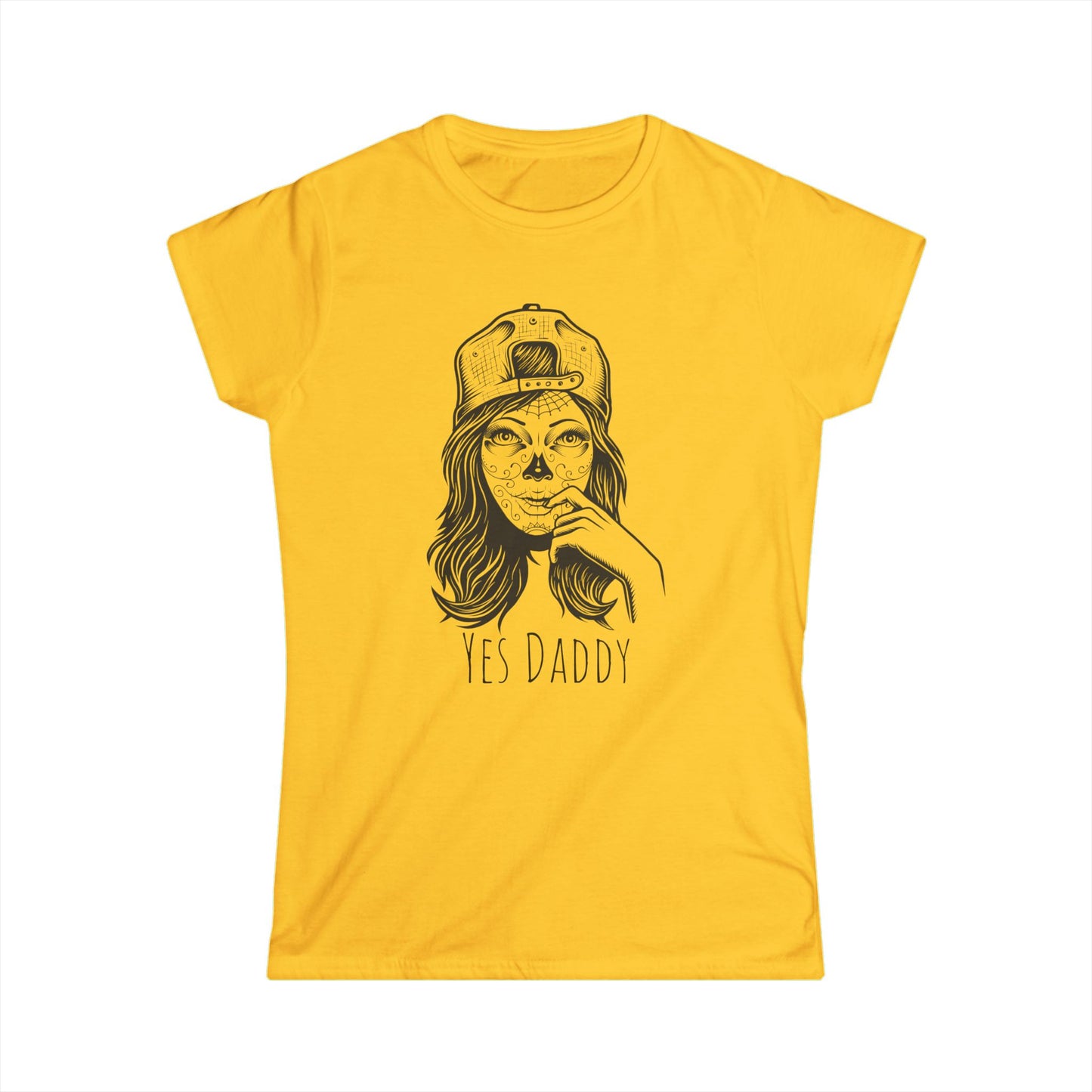 Chic Graphic Tee for Women, Casual Wear, Gift for Her, Trendy Summer Top, Street Style Fashion, Unisex Graphic Shirt, Yes Daddy Design